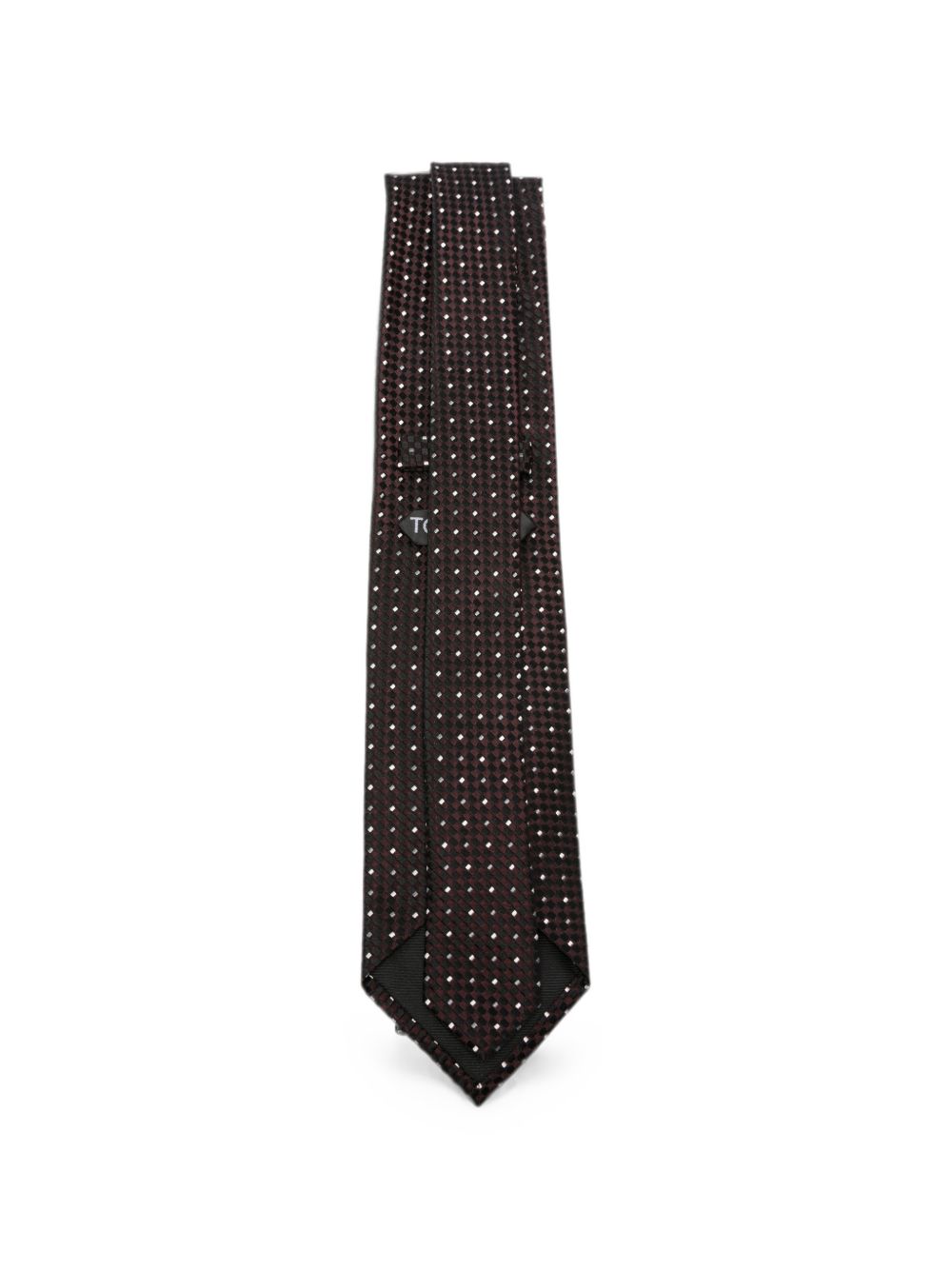 Tom Ford Burgundy Acetate Tie