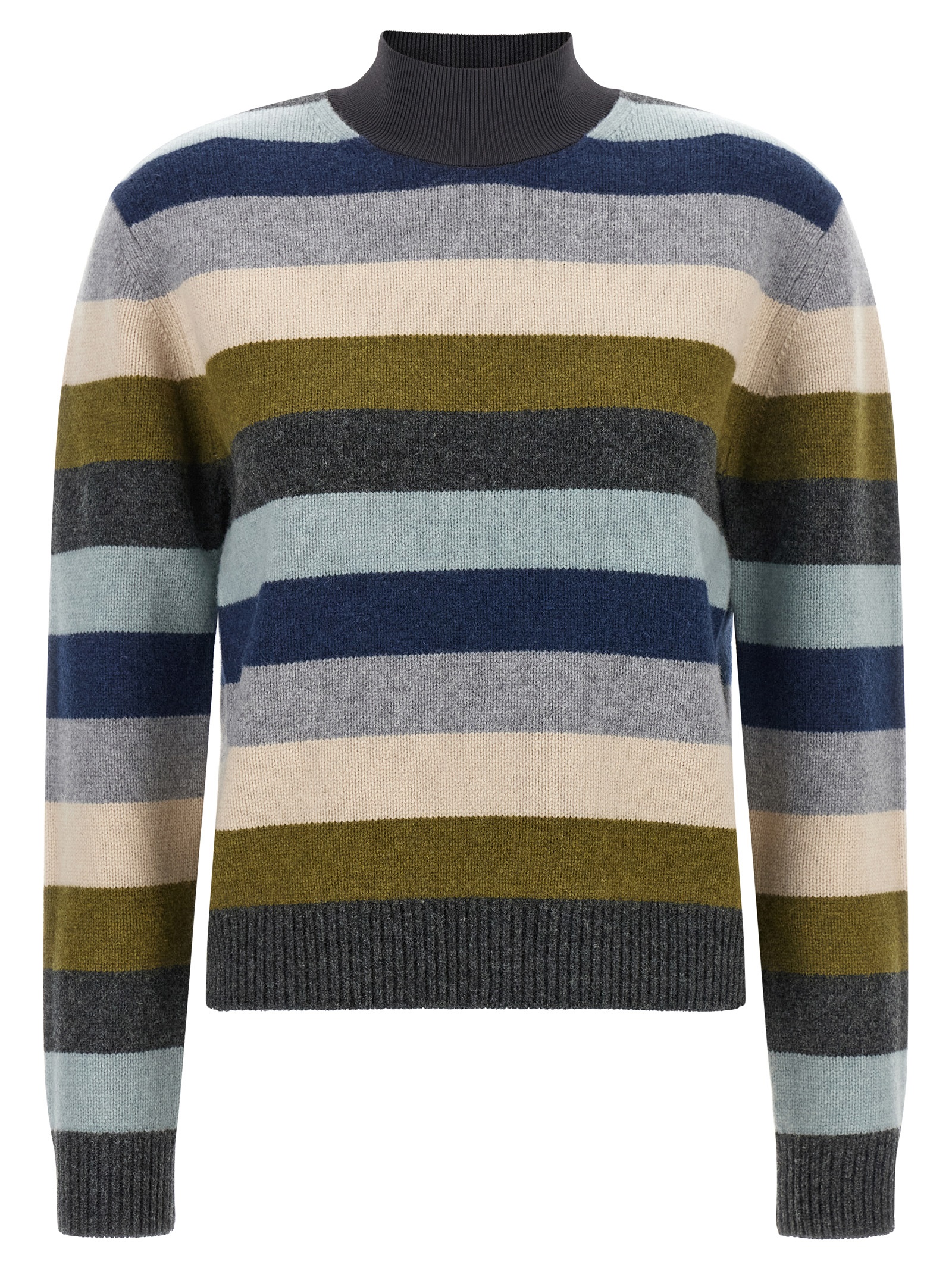 Tory Burch Striped Wool Sweater