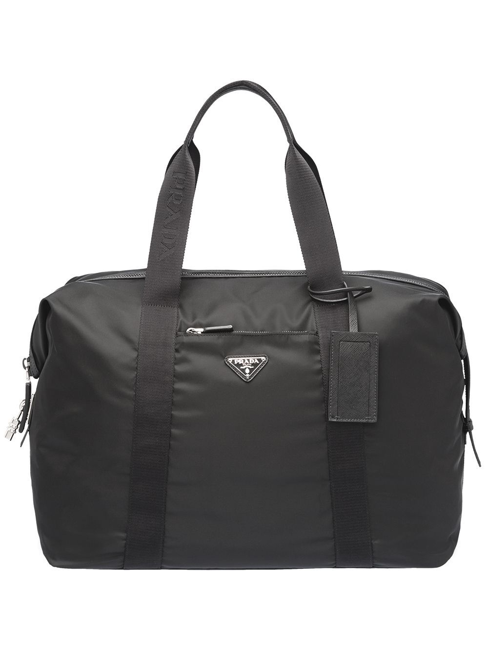 Prada Travel Bag In Re-Nylon And Saffiano