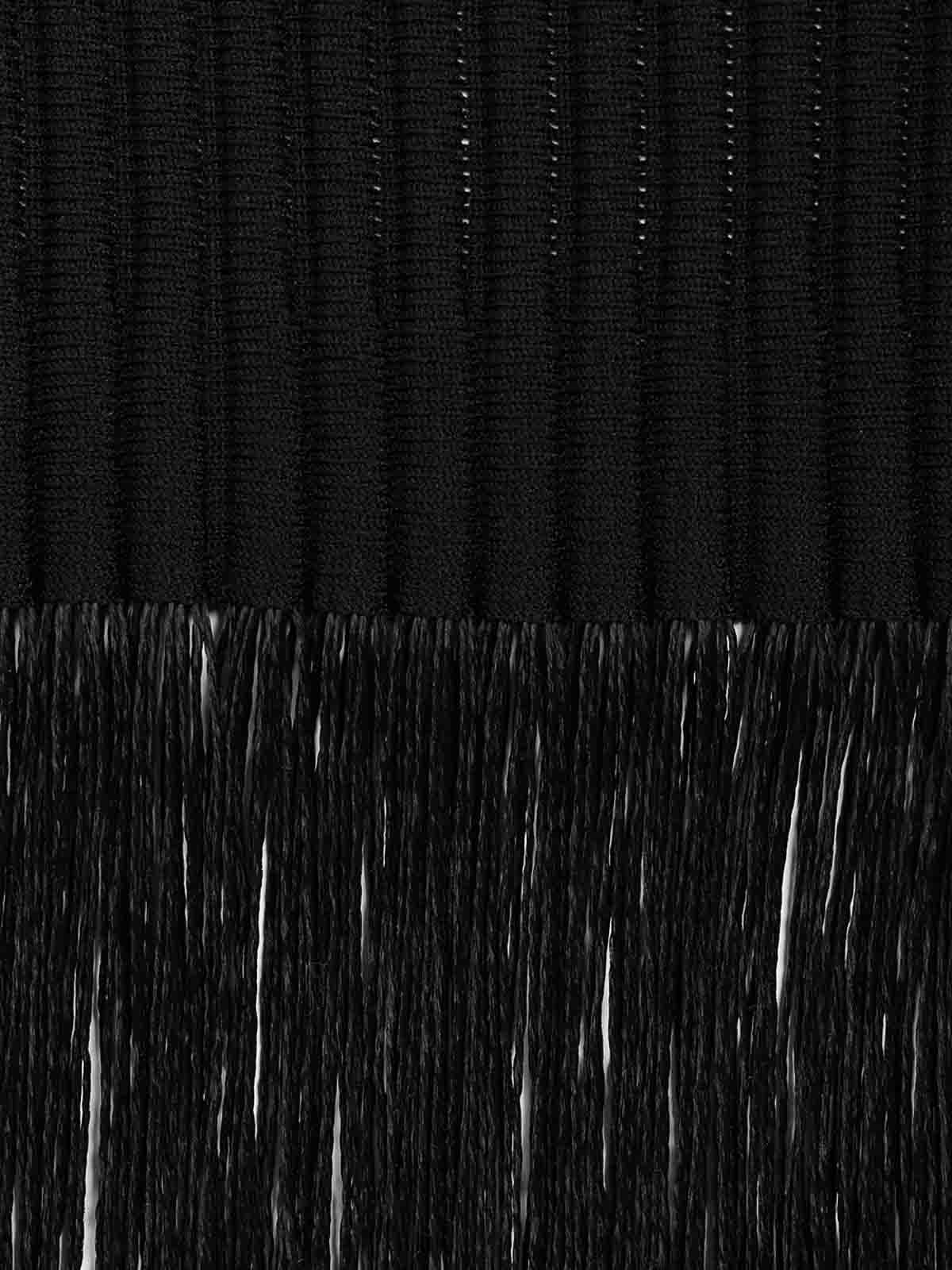 Alaïa Alaia Tubular Skirt With Fringes