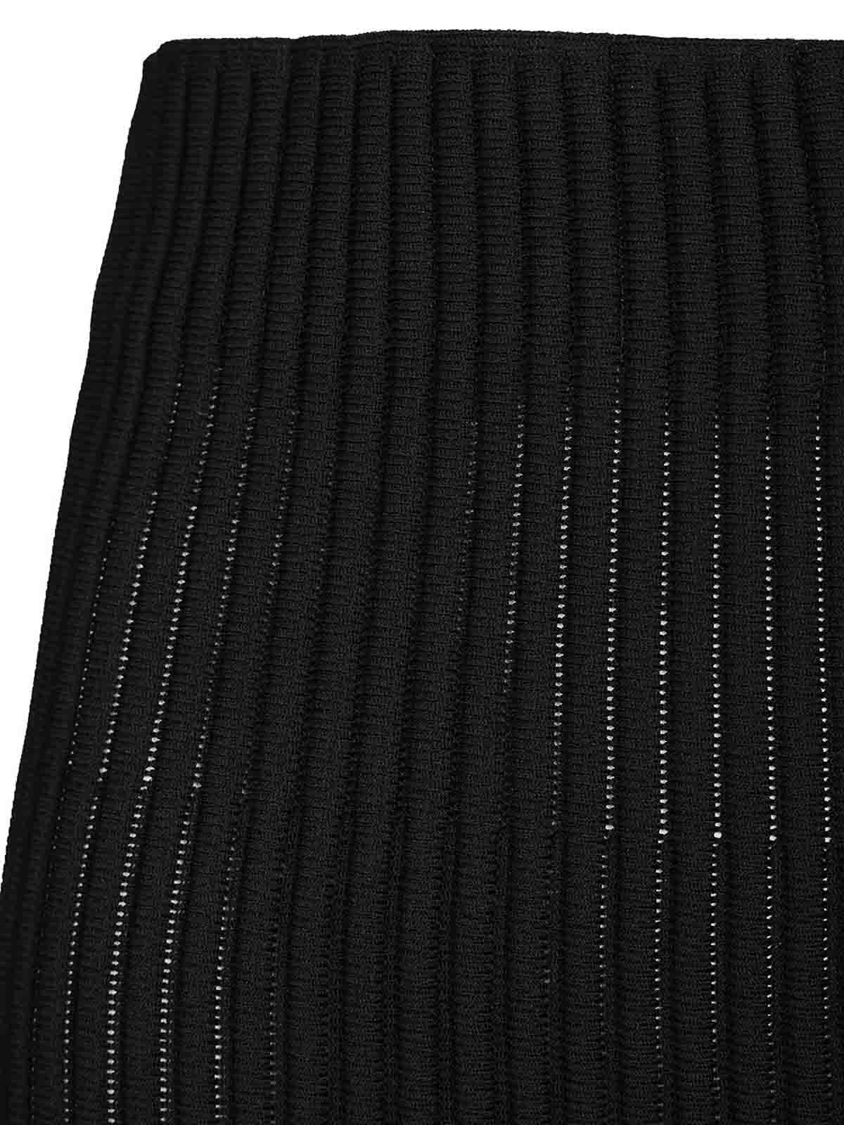 Alaïa Alaia Tubular Skirt With Fringes