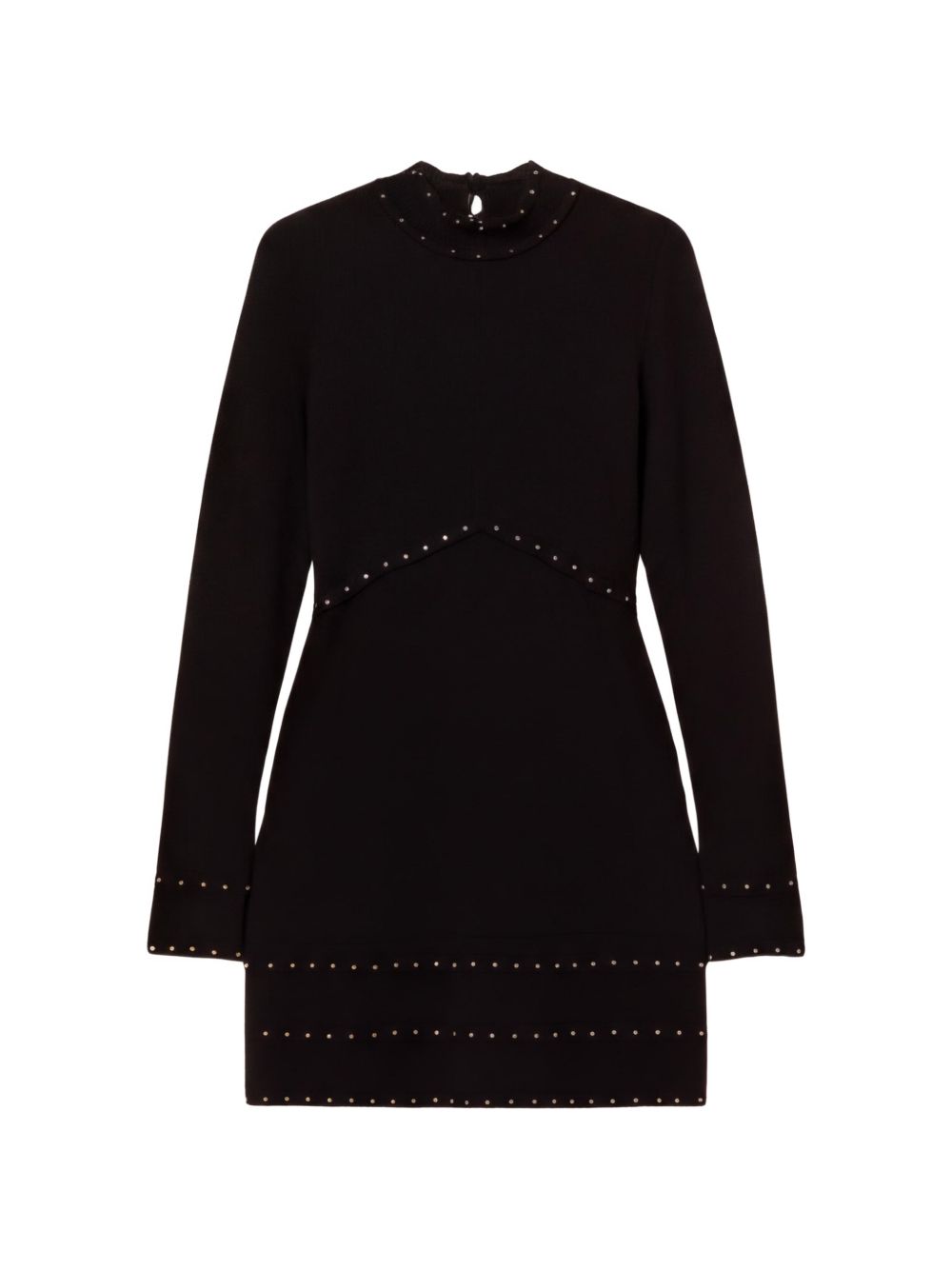 Twin-Set Black Elastane Dress