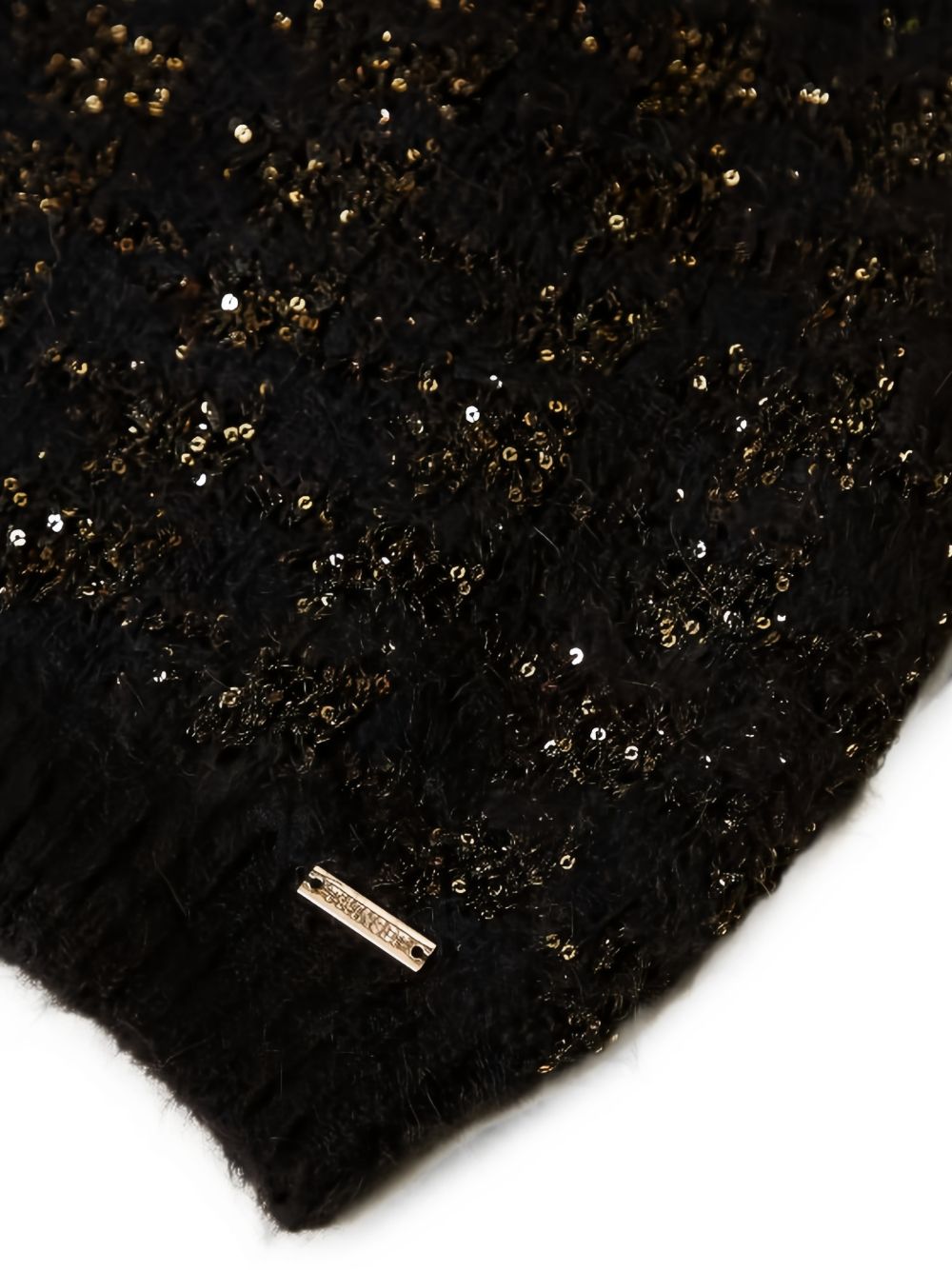 Twin-Set Black Gold Polyester Hat