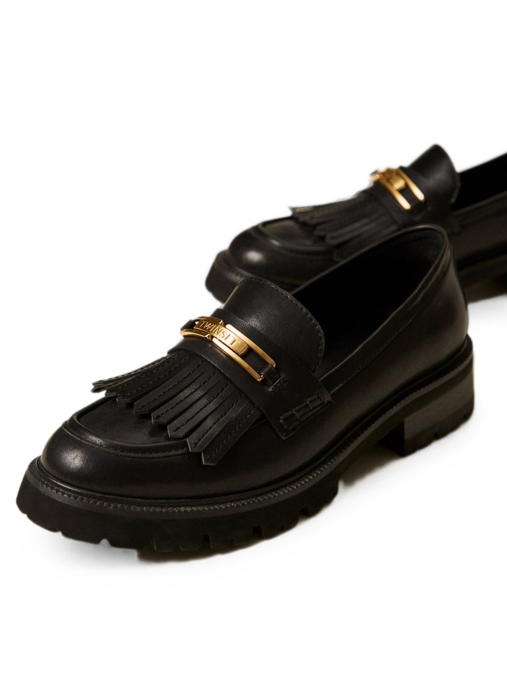 Twin-Set Black Polyurethane Shoes