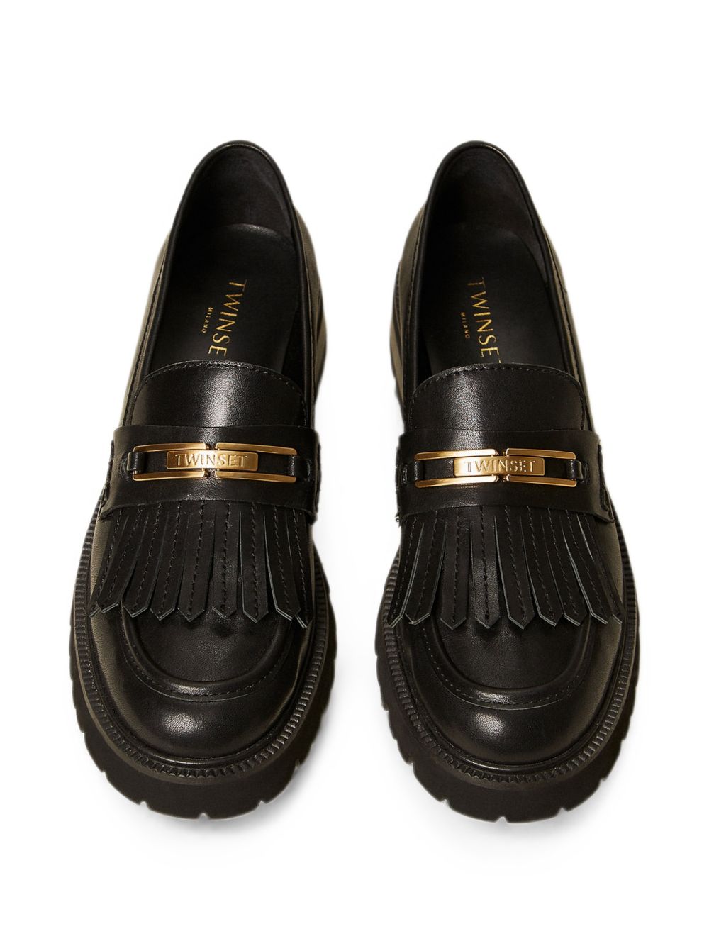Twin-Set Black Polyurethane Shoes