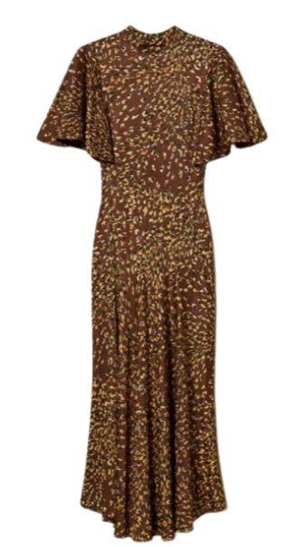Twin-Set Brown Elastane Dress