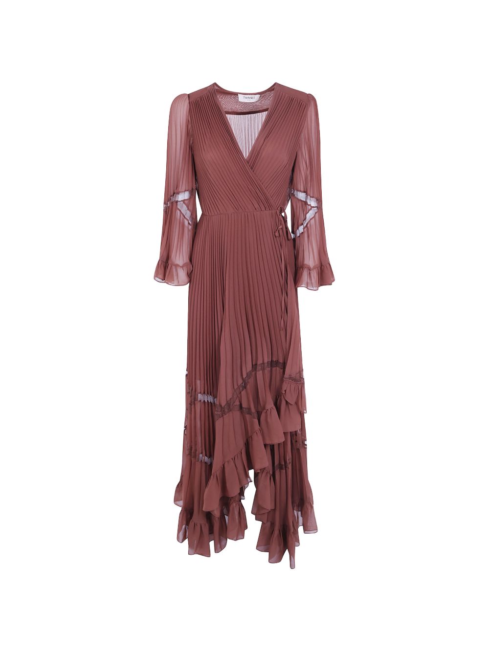Twin-Set Cherry Wood Dress