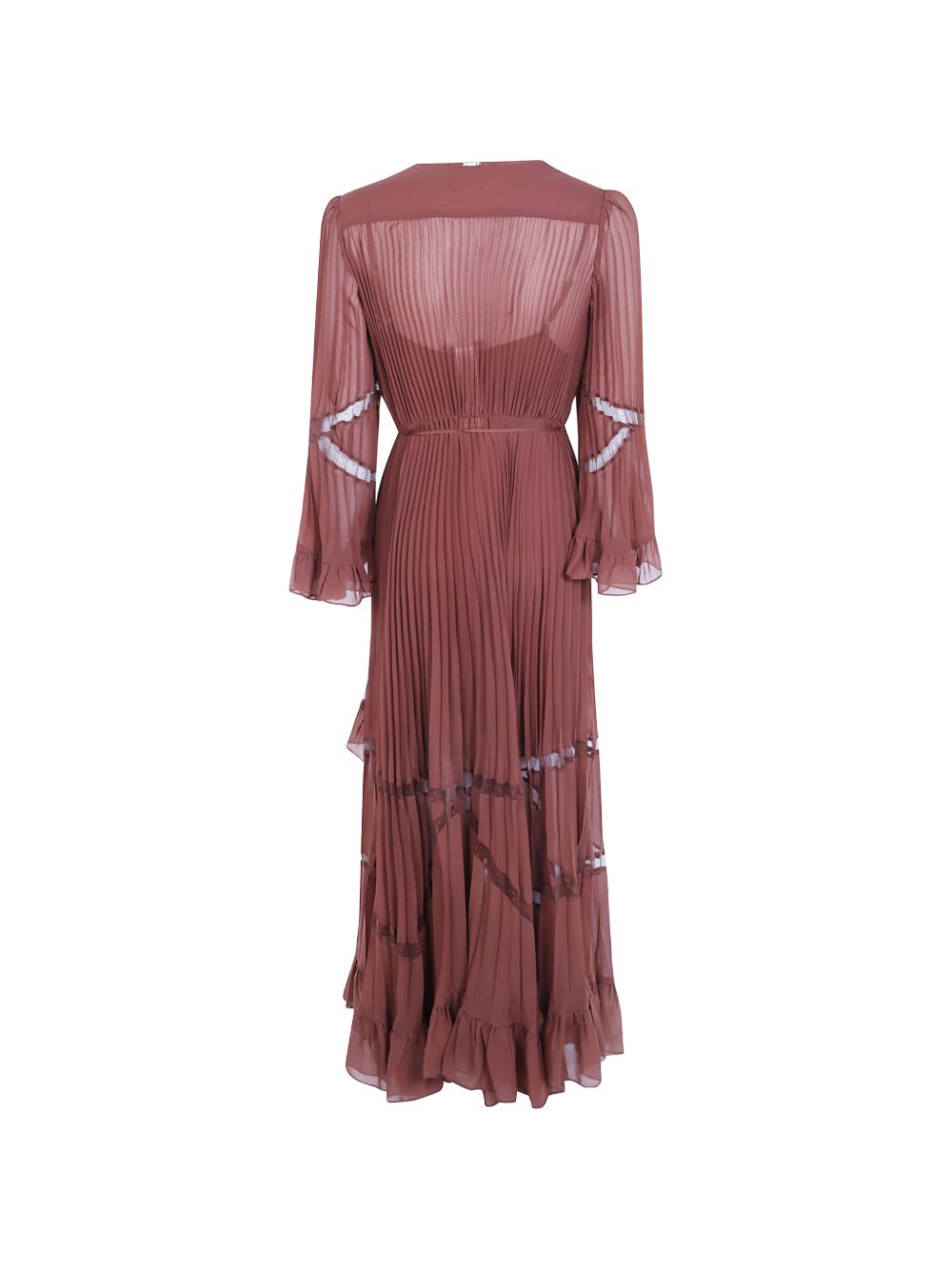 Twin-Set Cherry Wood Dress