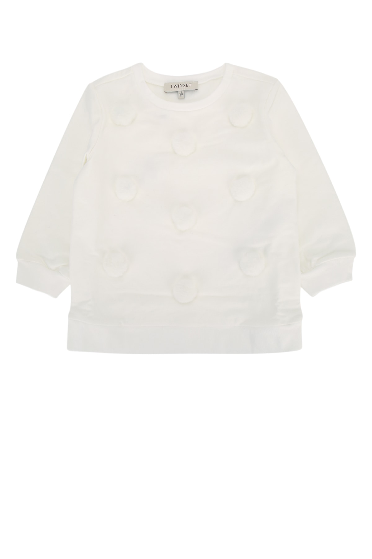Twin-Set Felpa Pom Pom E Pantalone