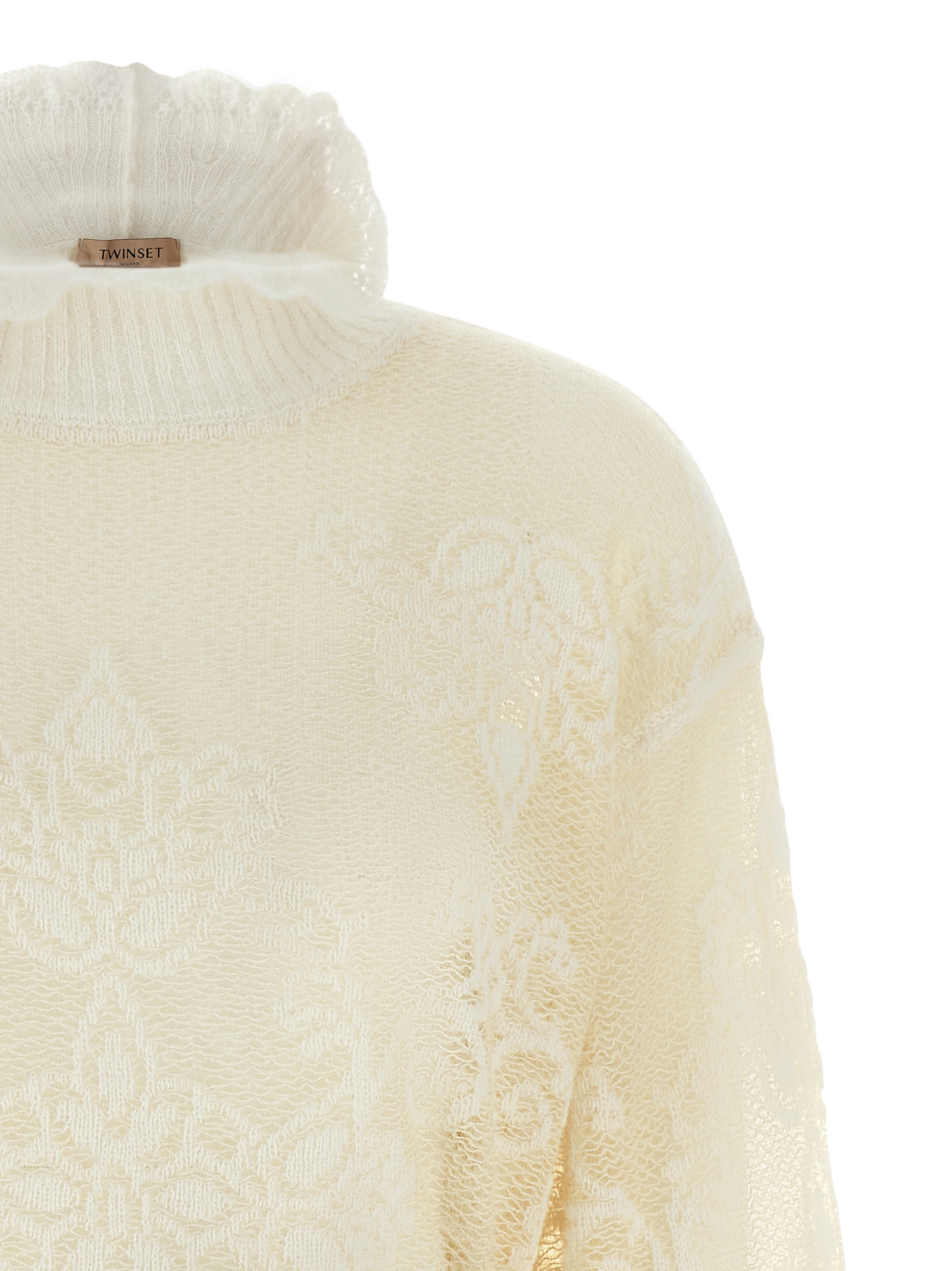 Twin-Set Twin Set Jacquard Yarn Sweater