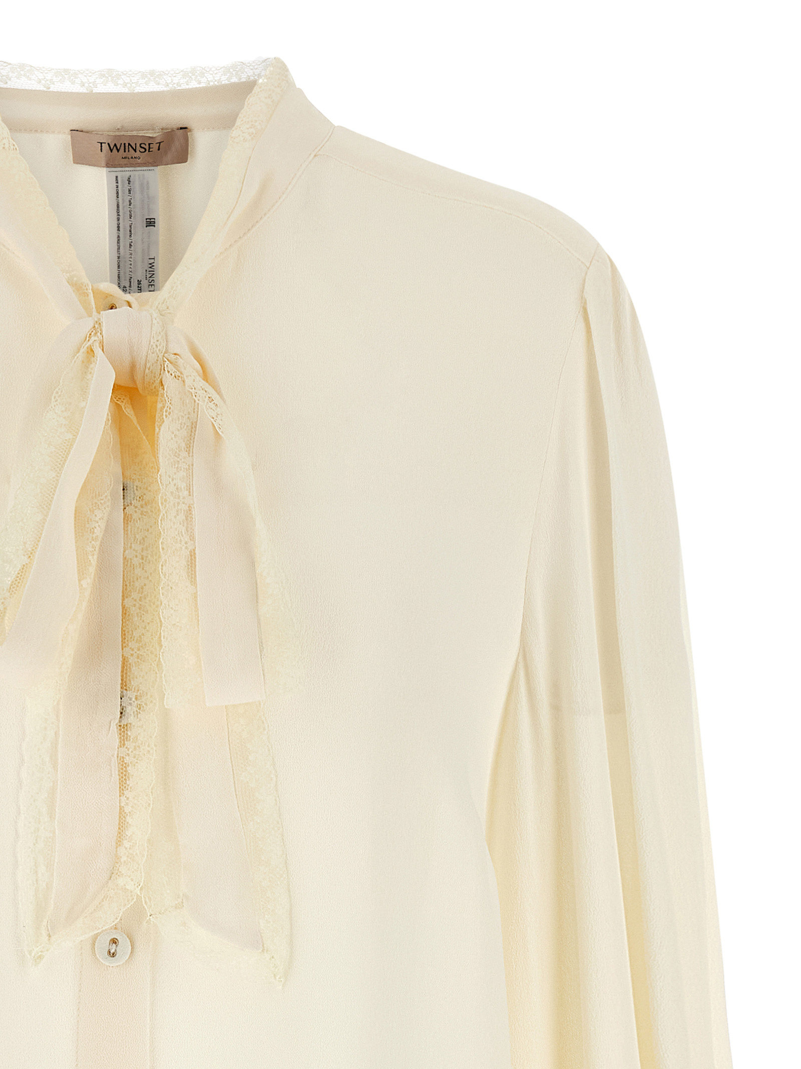 Twin-Set Twin Set Lace Insert Shirt