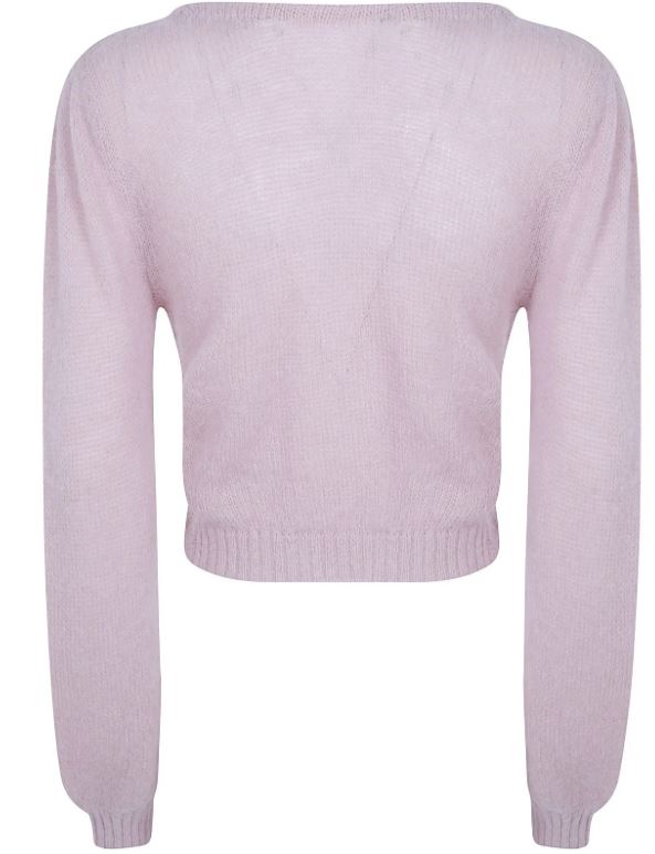 Twin-Set Pink Wool Sweater