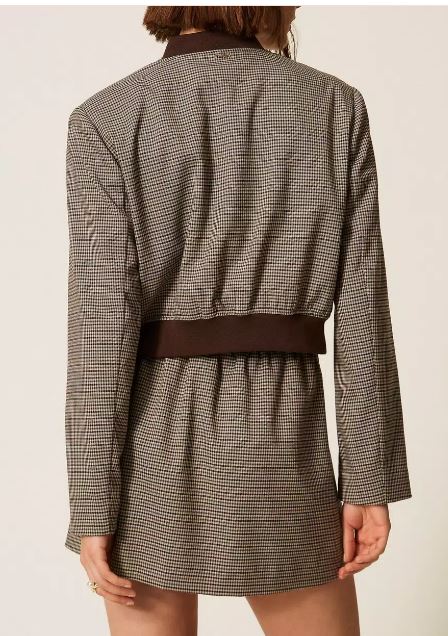 Twin-Set Taupe Polyester Skirt