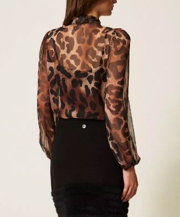 Twin-Set Twinset Actitude Python Polyester Shirt