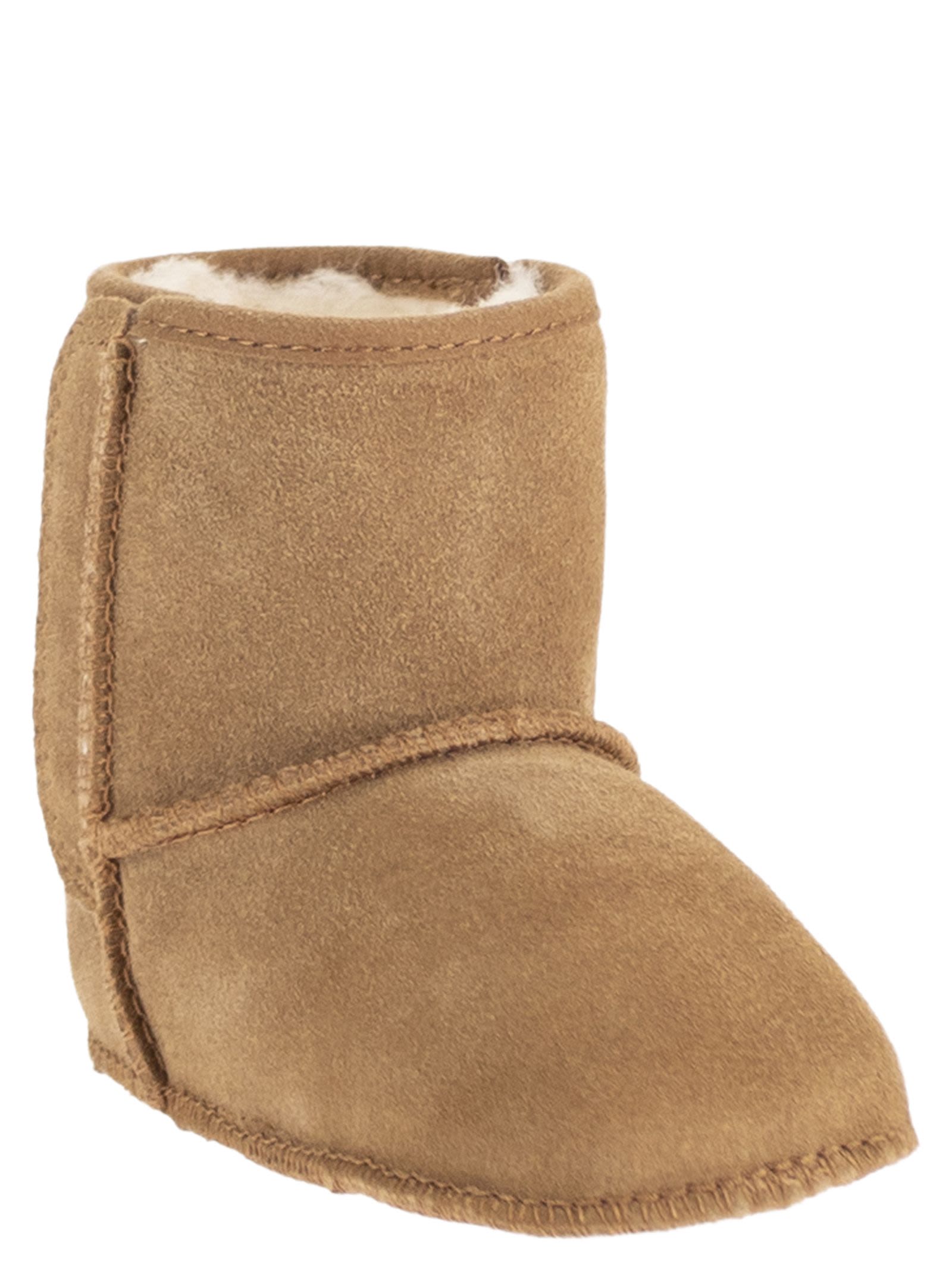 Ugg Baby Classic - Suede Boots With Uggplush