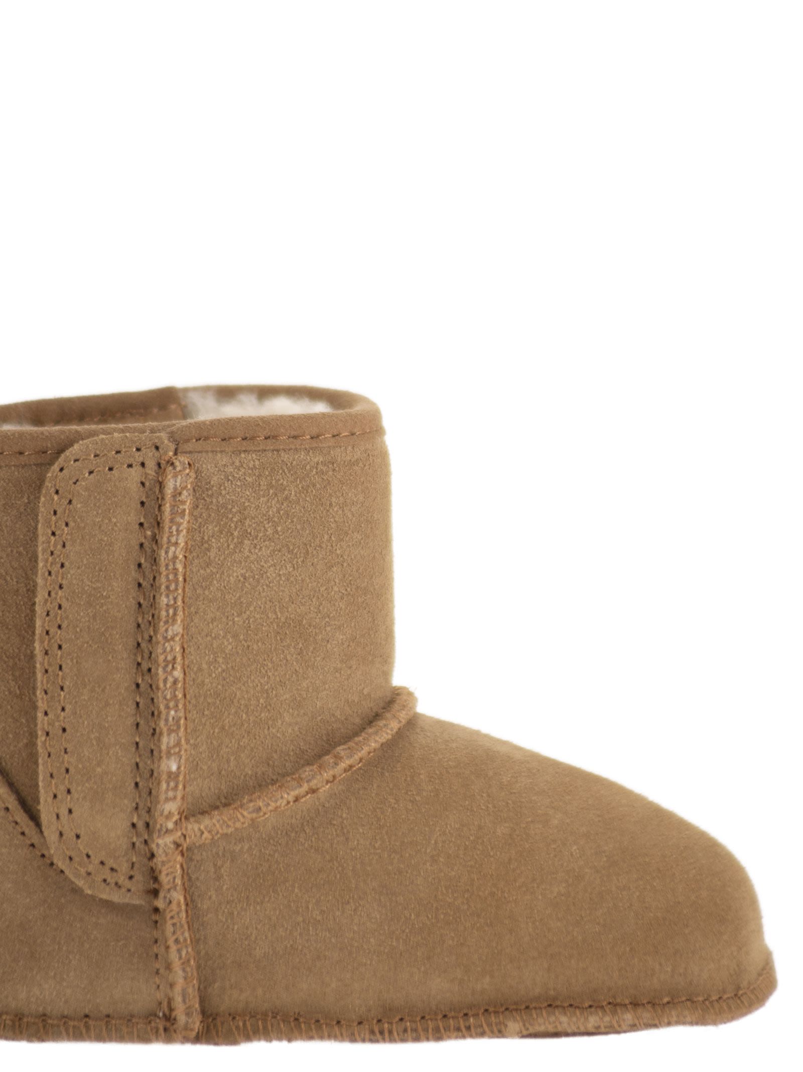 Ugg Baby Classic - Suede Boots With Uggplush