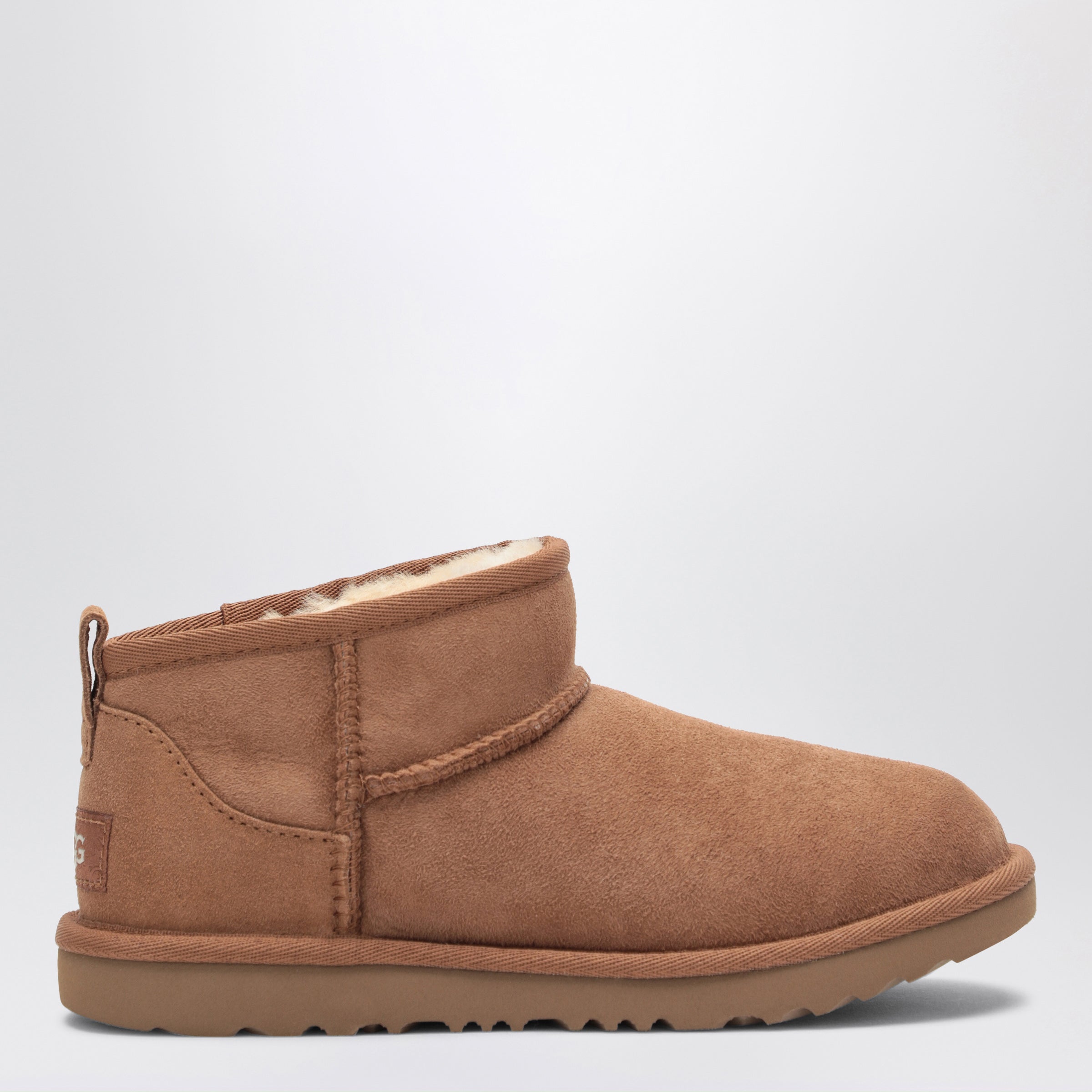 Ugg Classic Ultra Mini Boots In Chestnut