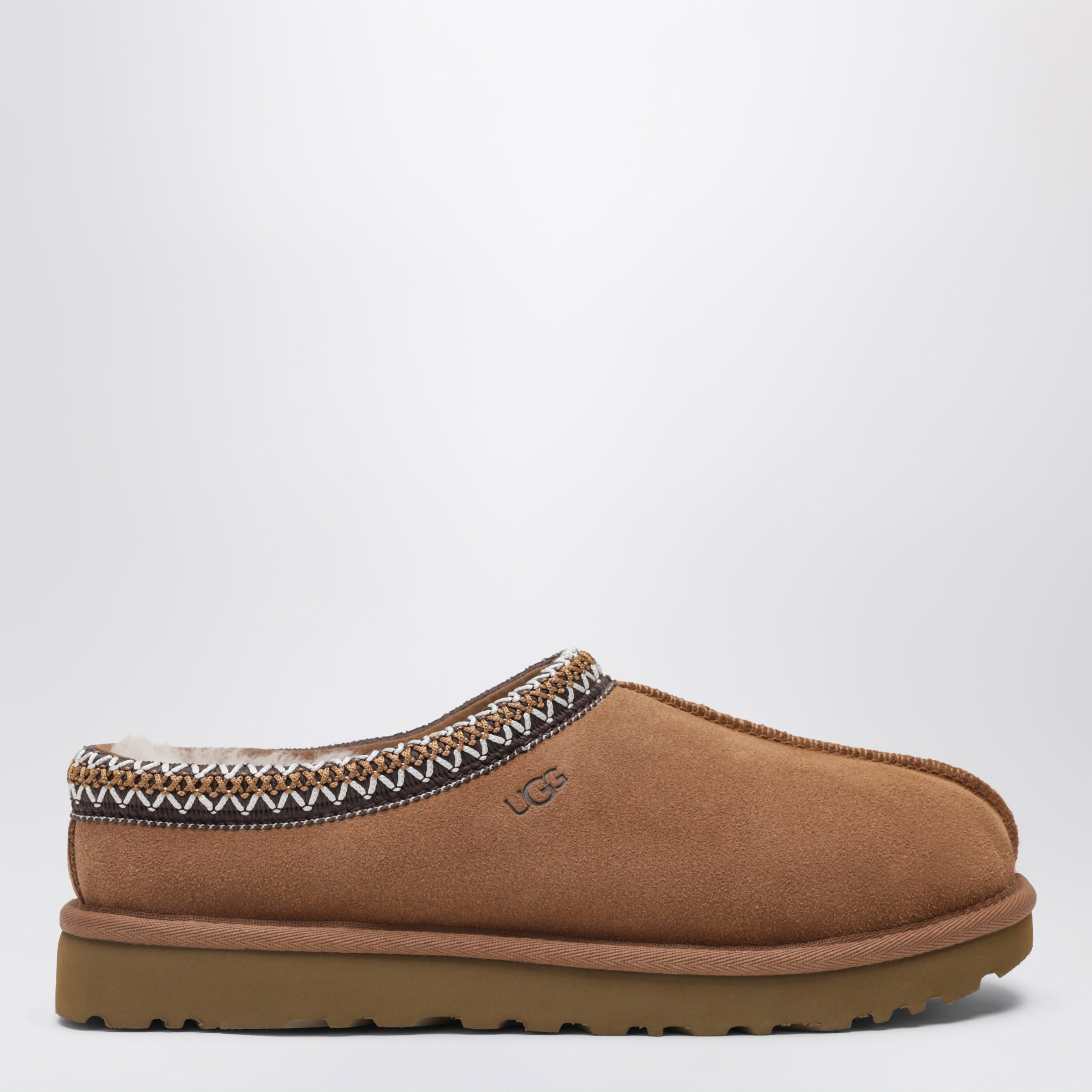 Ugg Tasman Chestnut Eather Slip-Ons