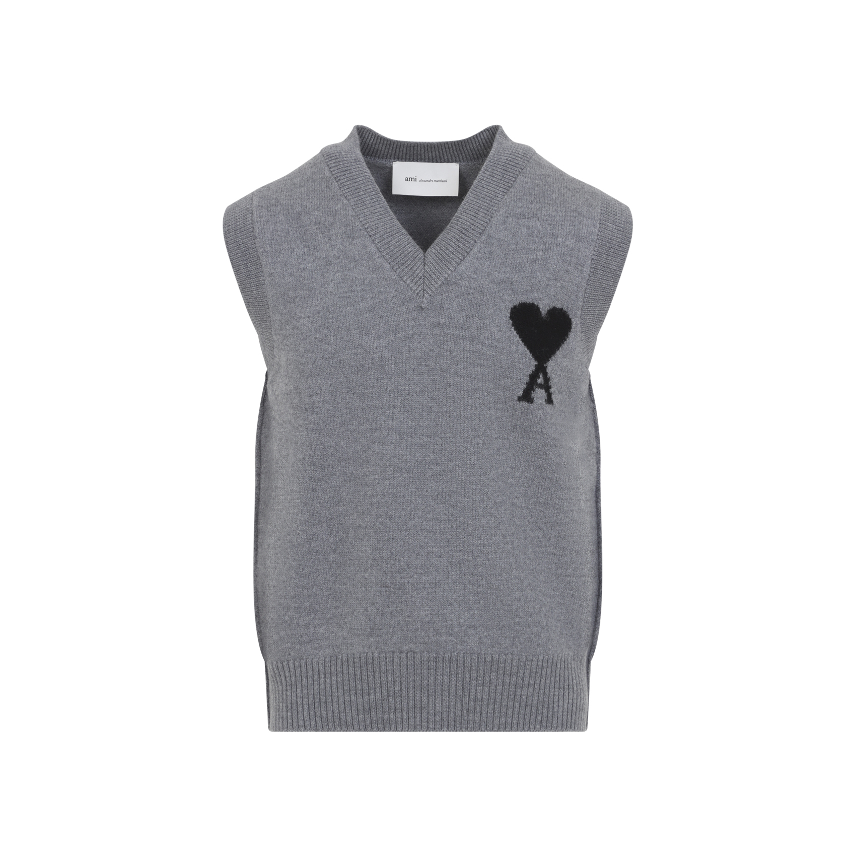 Ami paris Uks902.018 A273 Heather Ash Grey Black