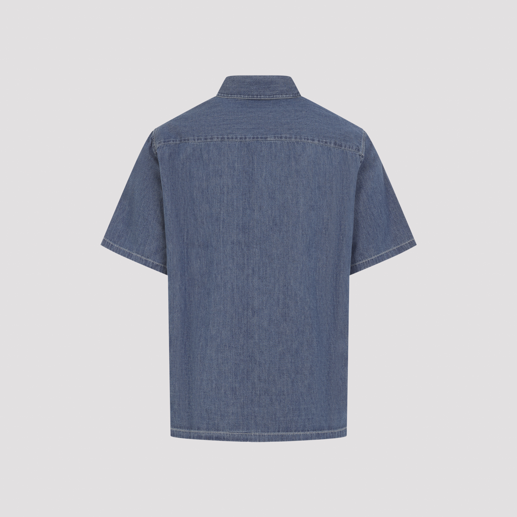 Celine Union Ocean Cotton Bowling Shirt