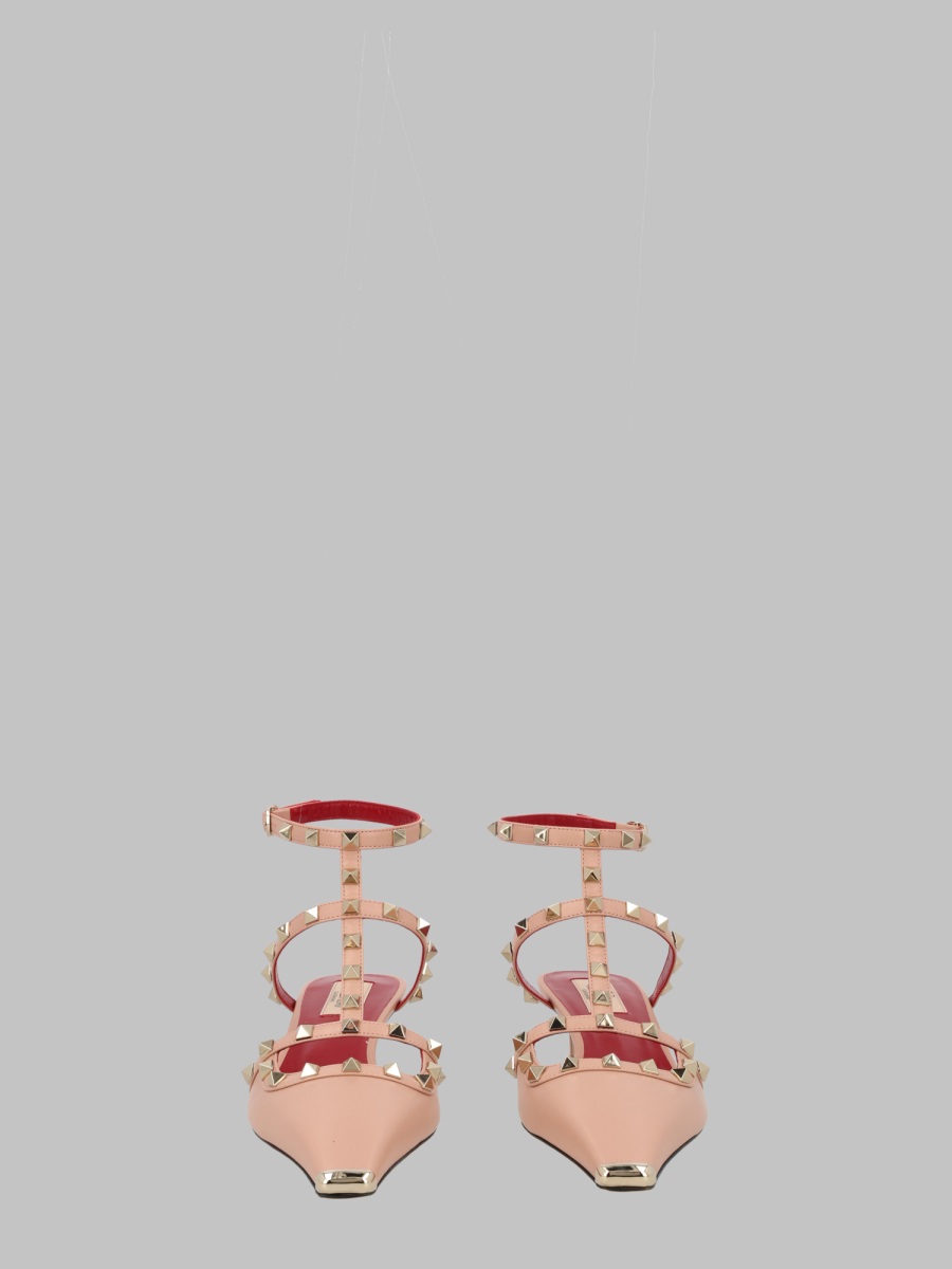 Valentino Garavani Décolleté "Rockstud" In Capretto