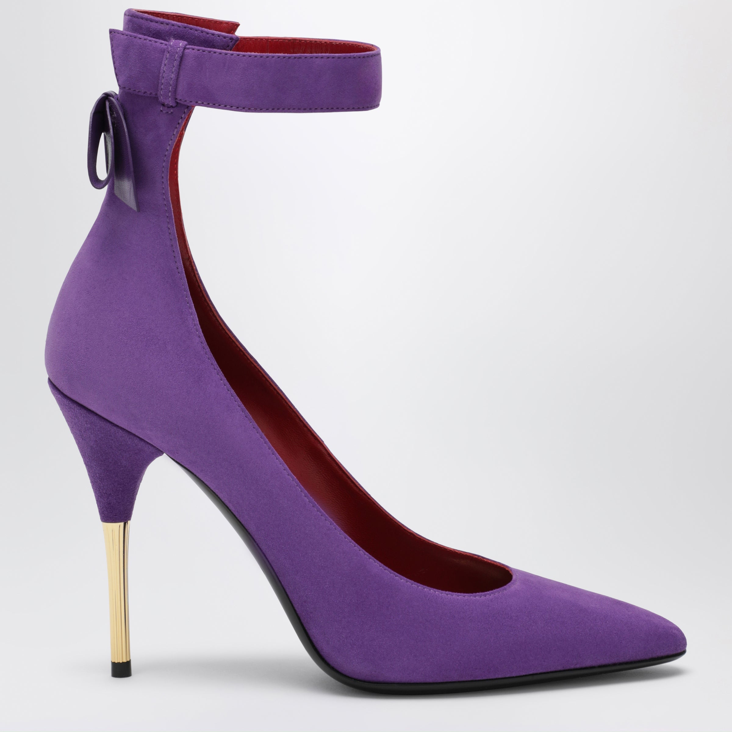 Valentino Garavani Purple Suede Slingbacks