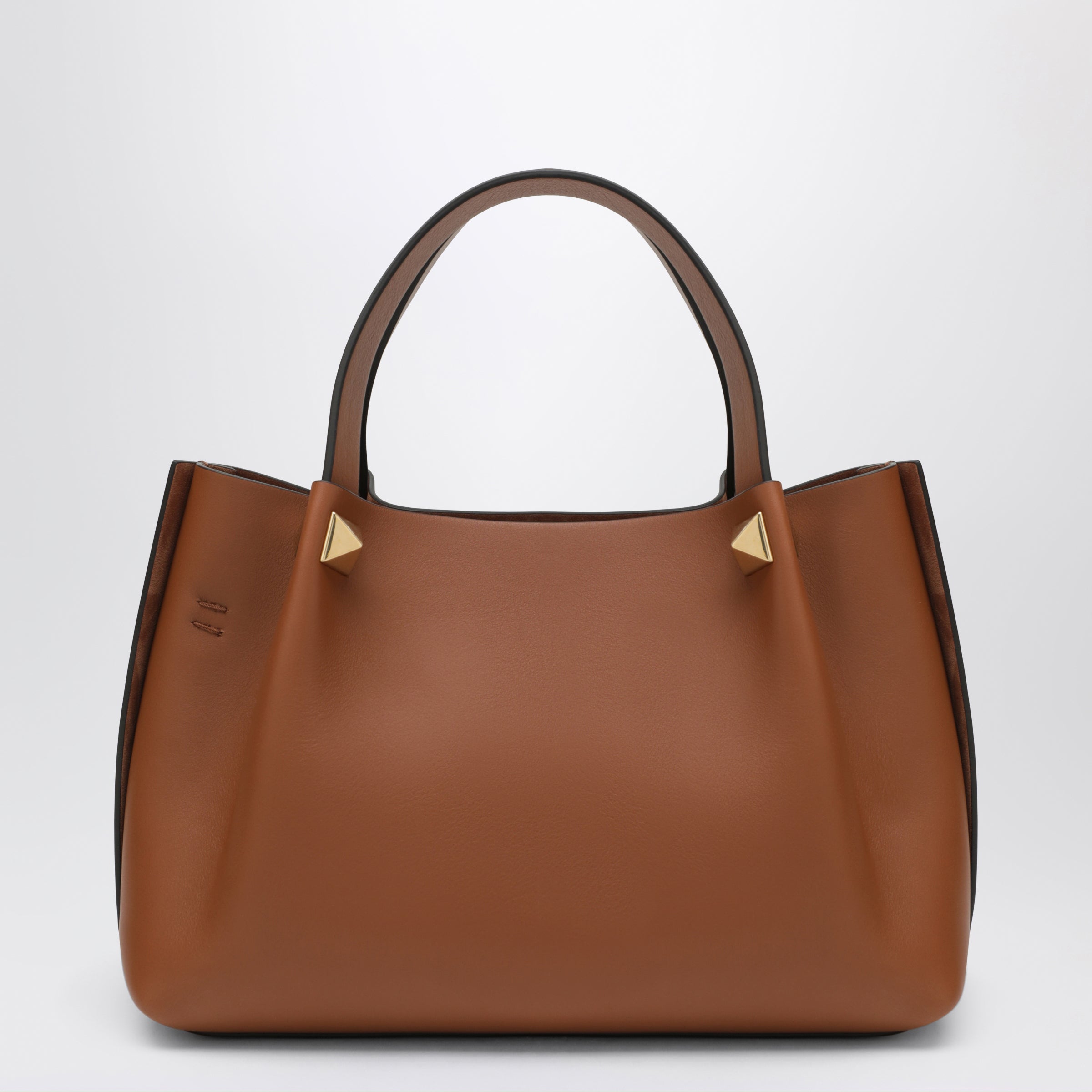 Valentino Garavani Small Vlogo Signature Shopping Bag In Li