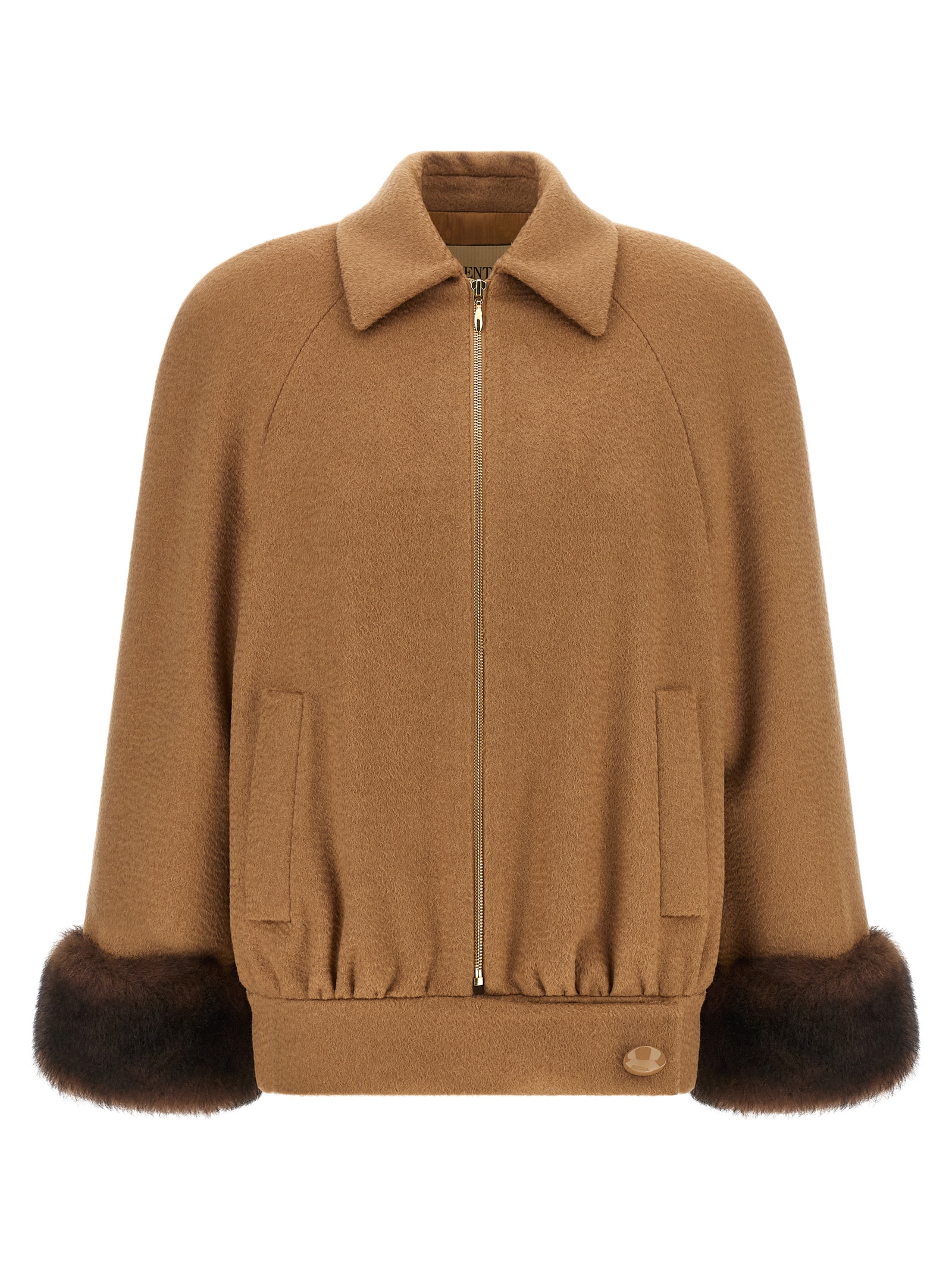 Valentino Garavani Fur Insert Caban