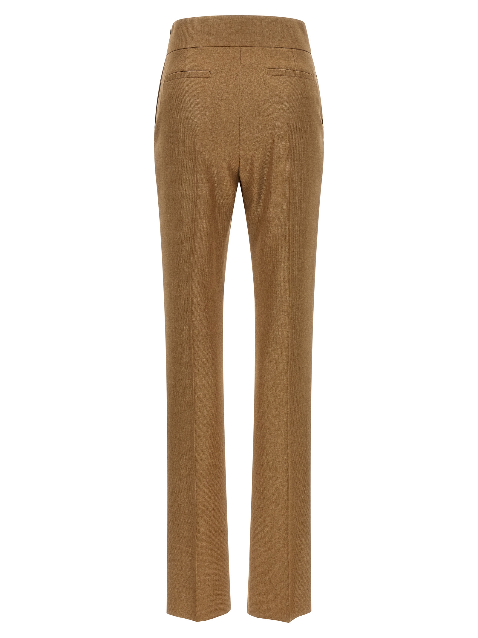 Valentino Garavani Textured Silk Wool Pants