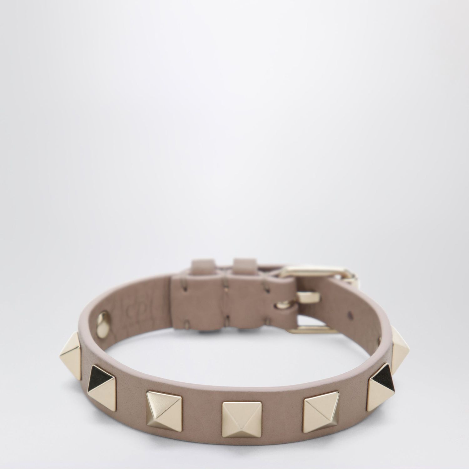 Valentino Taupe Leather Jewelry