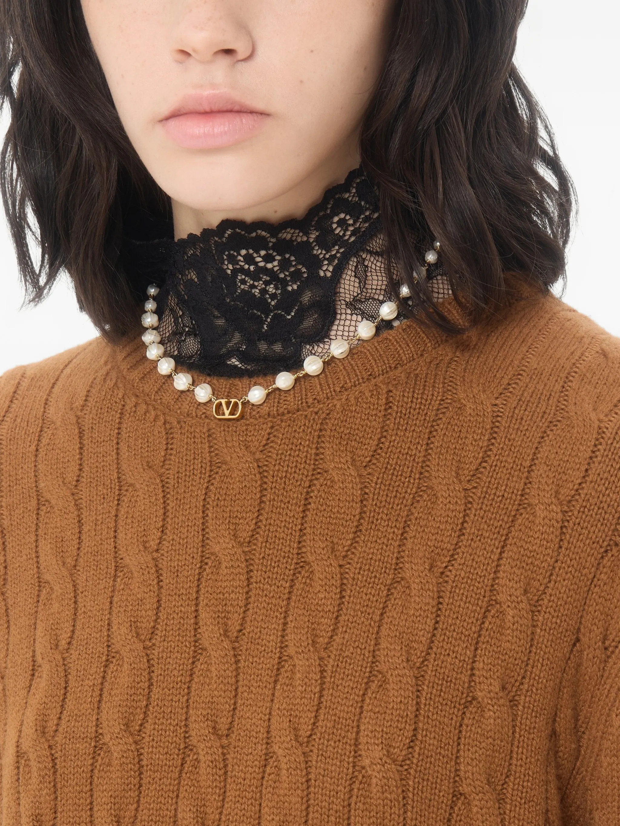 Valentino White Leather Jewelry