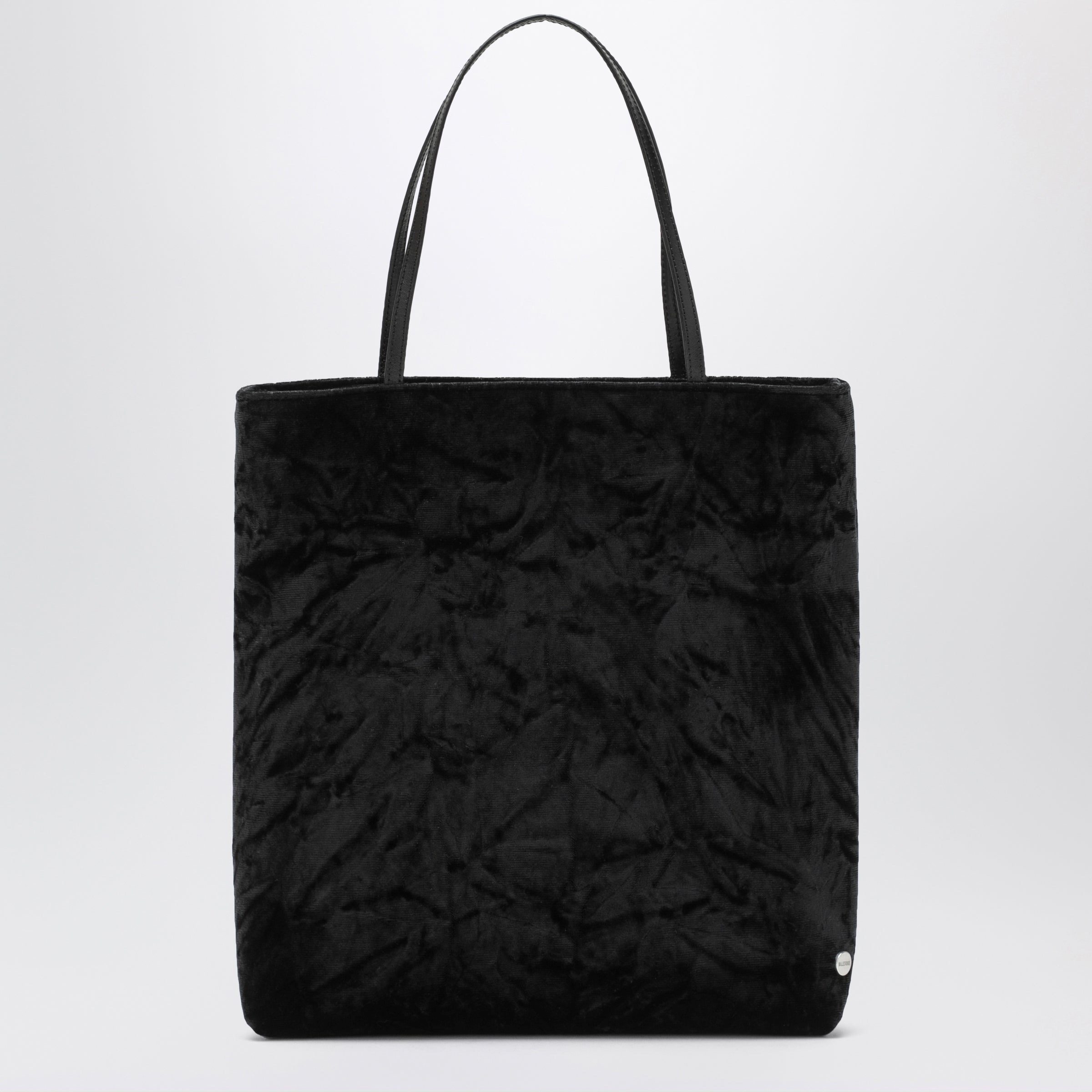 Valesque Thea Black Bag In Velvet