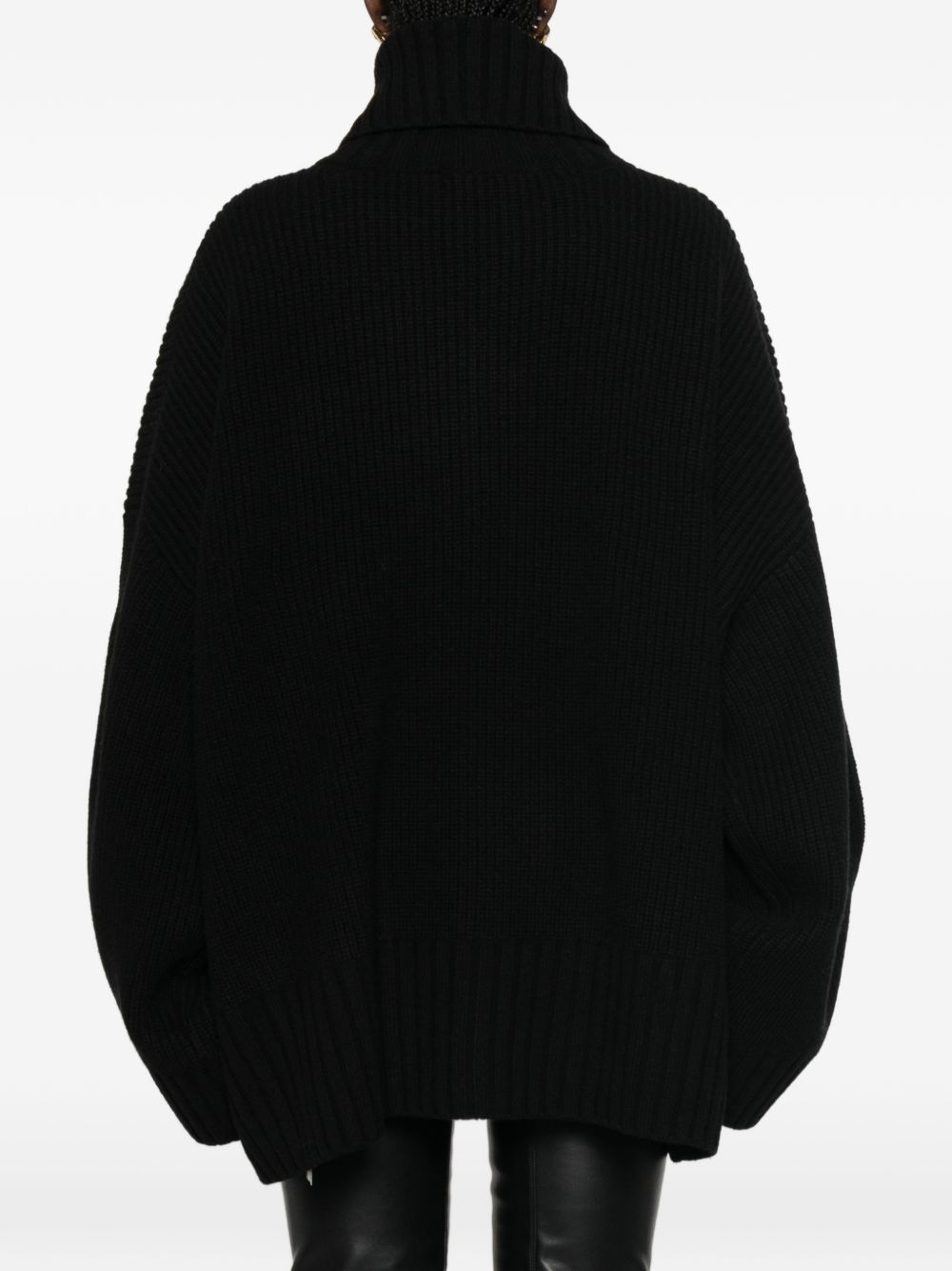 The Frankie Shop Veda Wool Oversized Cardigan
