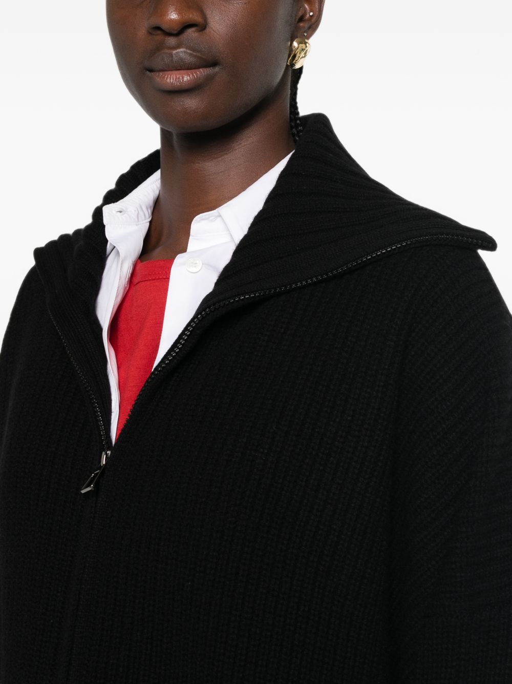The Frankie Shop Veda Wool Oversized Cardigan