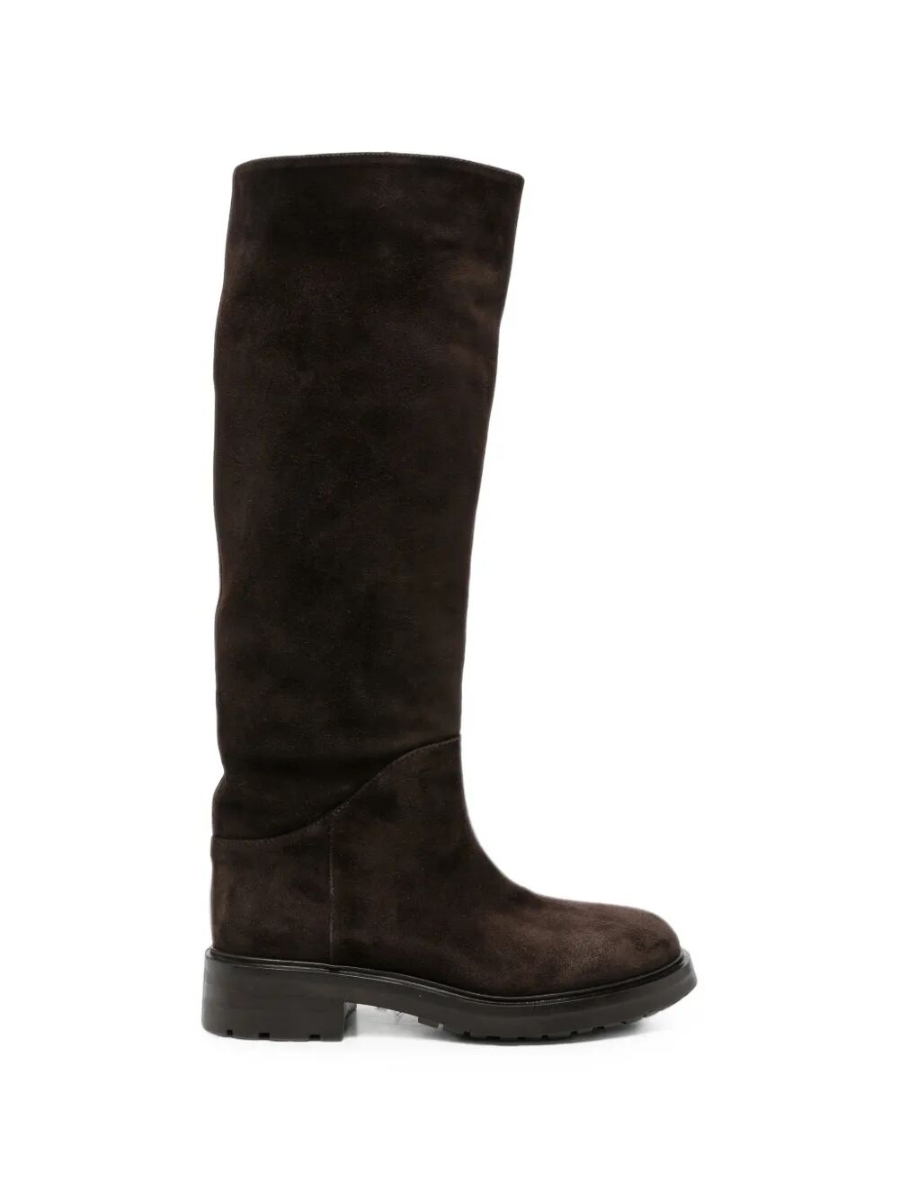 Strategia "Velour Talc" Ebony Boots