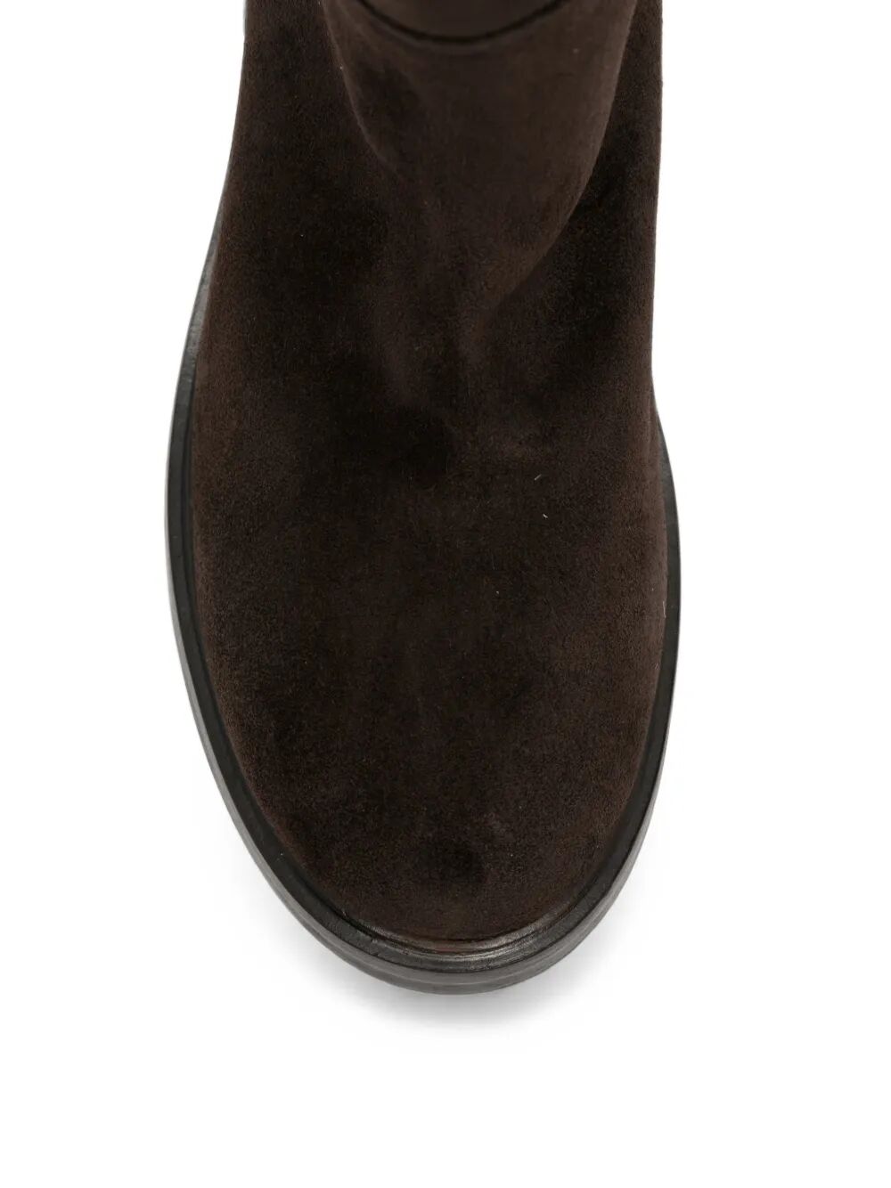 Strategia "Velour Talc" Ebony Boots