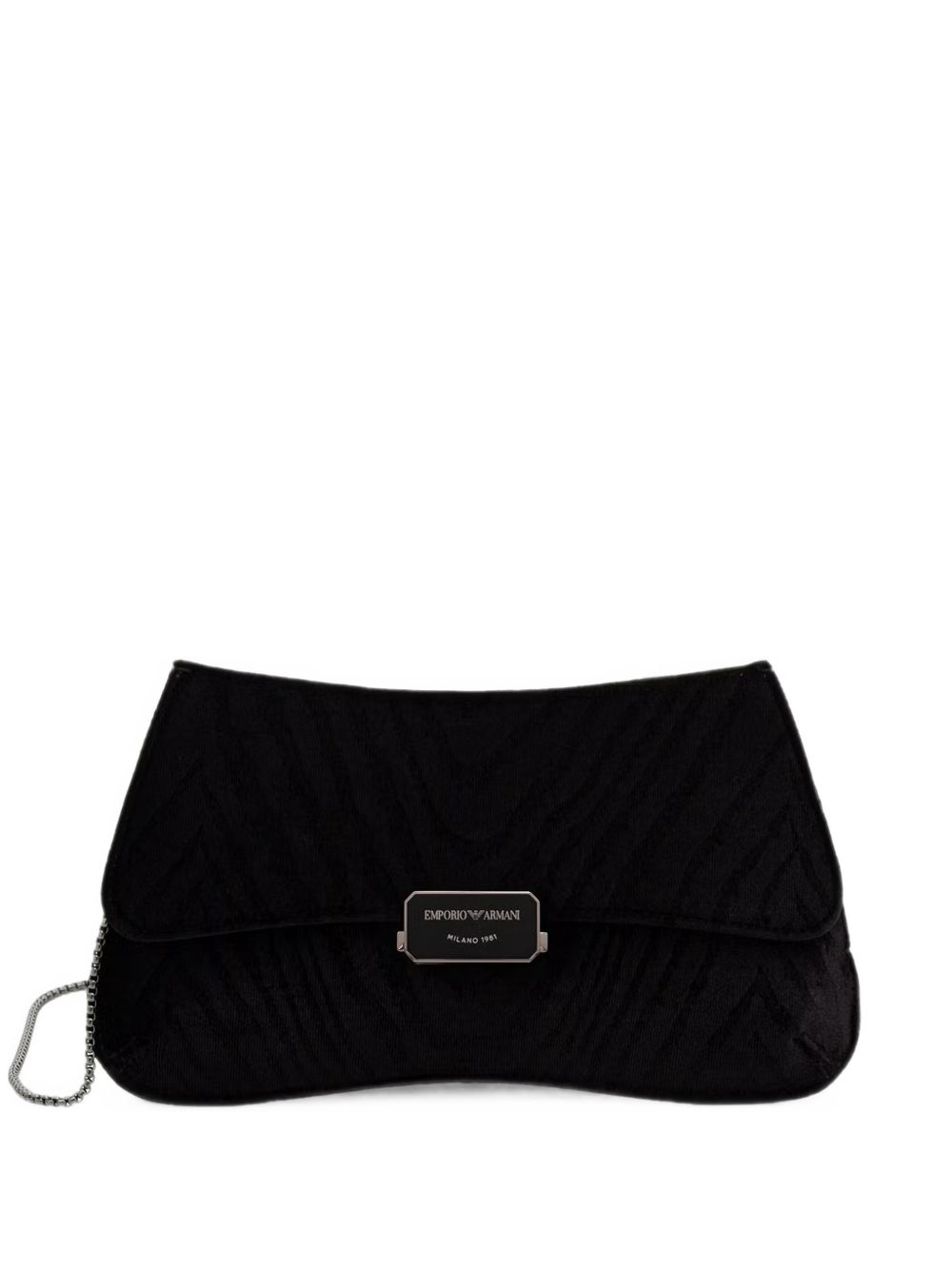 Emporio Armani Velvet Clutch