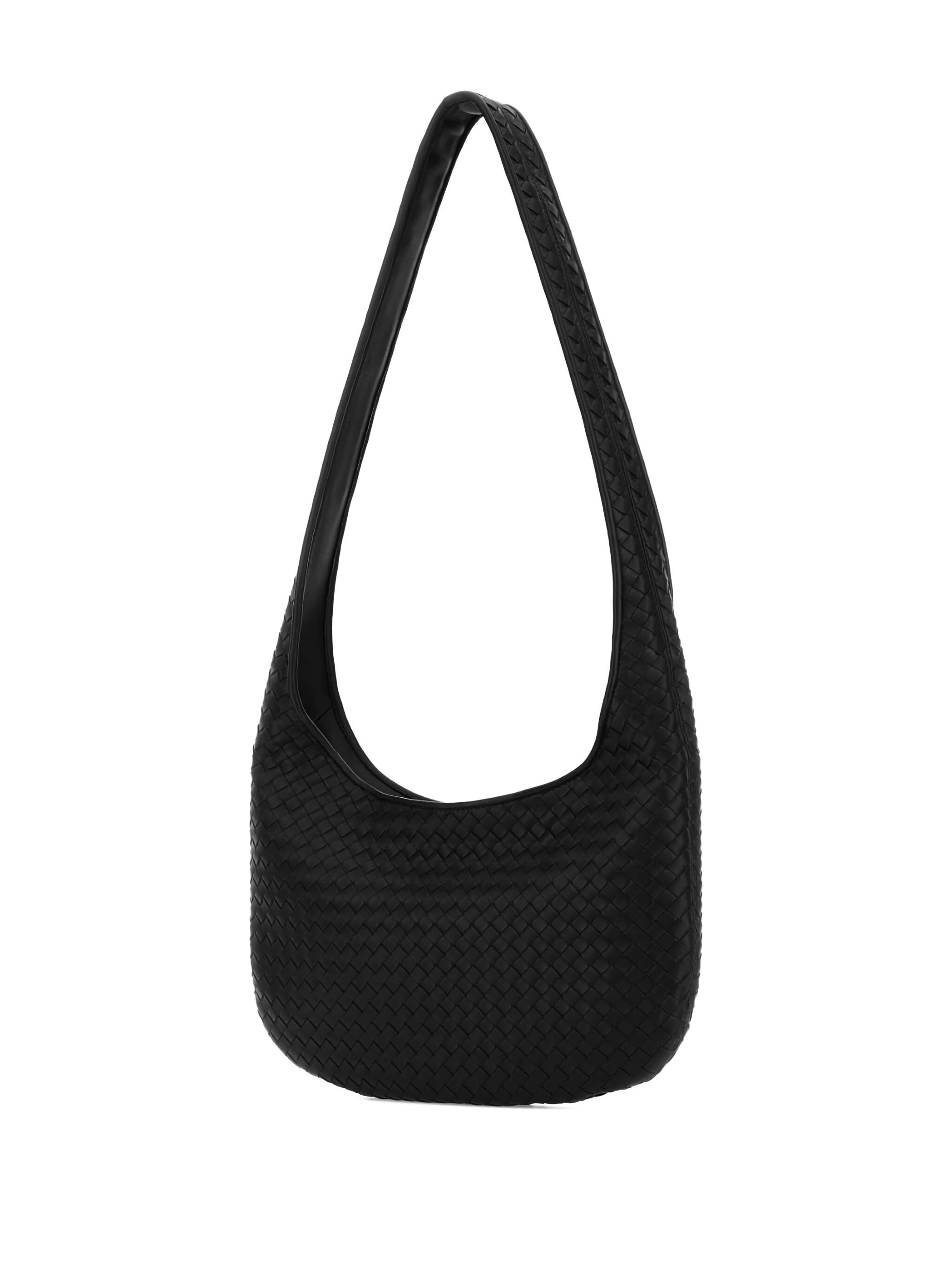 Bottega Veneta Veneto Intrecciato-Leather Shoulder Bag