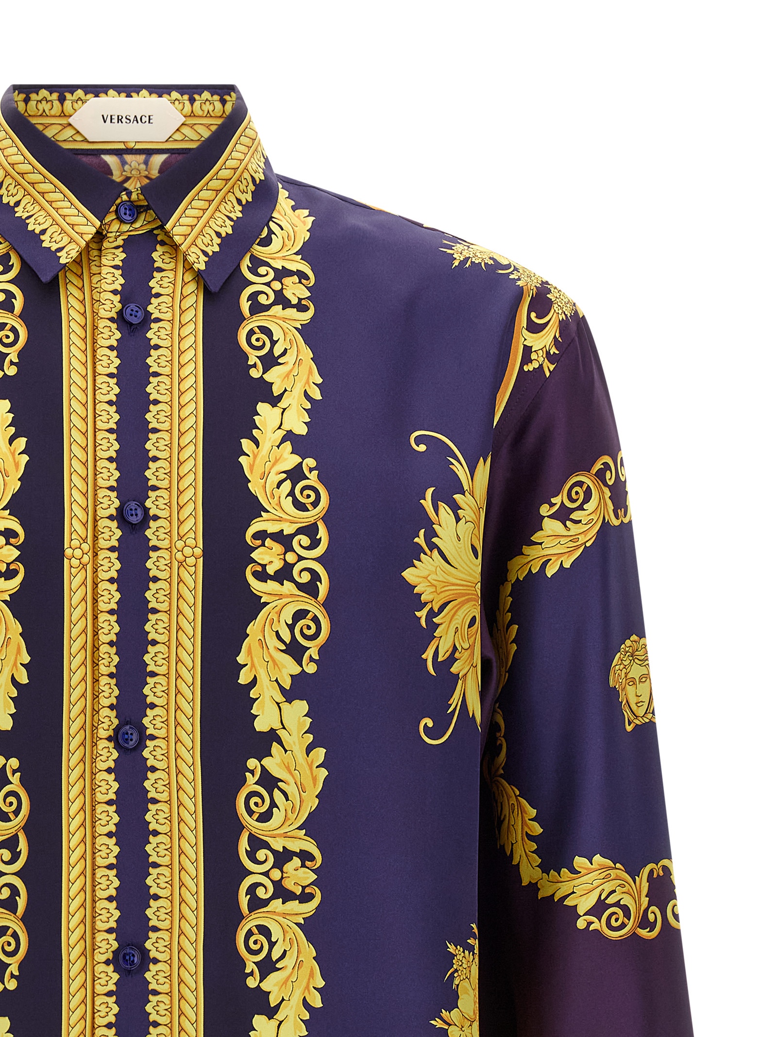 Versace 'New Barocco' Twill Shirt