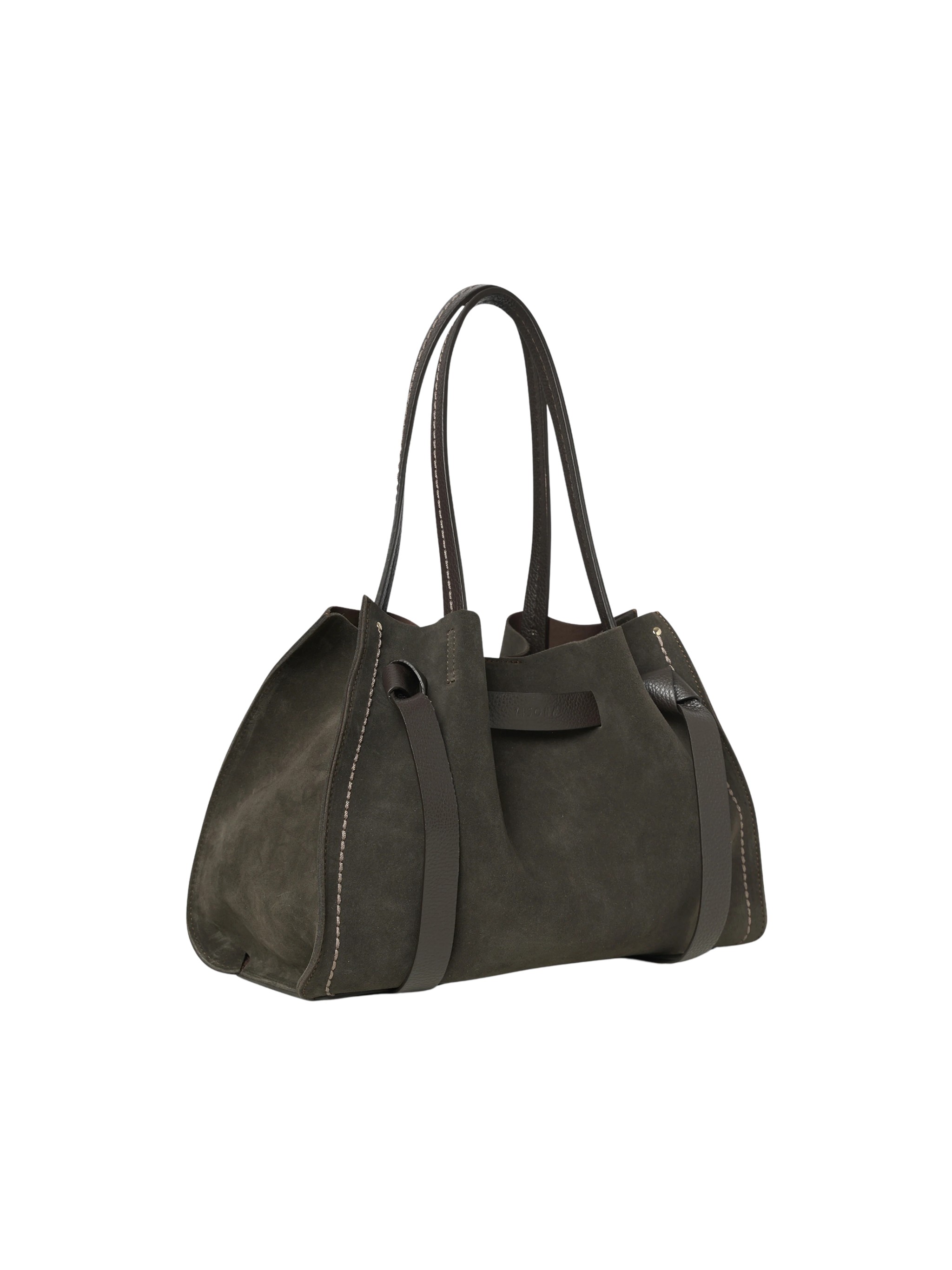 Visona` Visona Leather Handbag