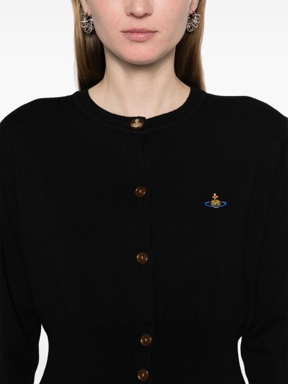 Vivienne Westwood Black Cotton Sweater