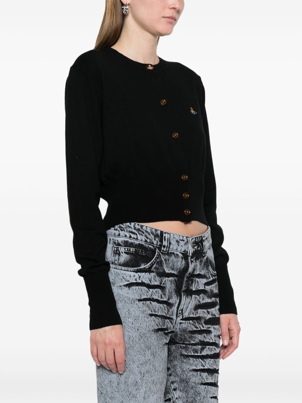 Vivienne Westwood Black Cotton Sweater
