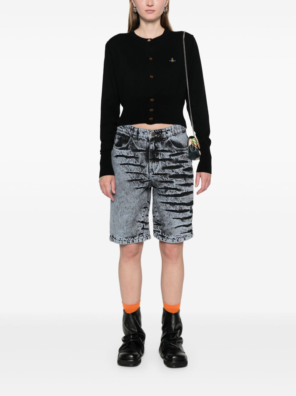 Vivienne Westwood Black Cotton Sweater