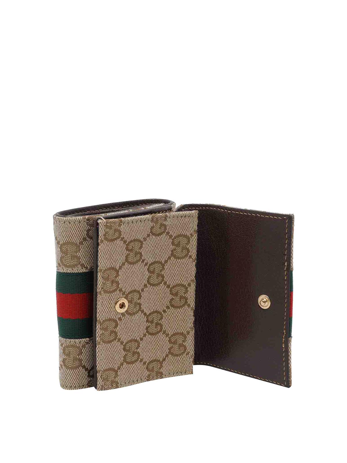 Gucci Web Bi-Fold Wallet