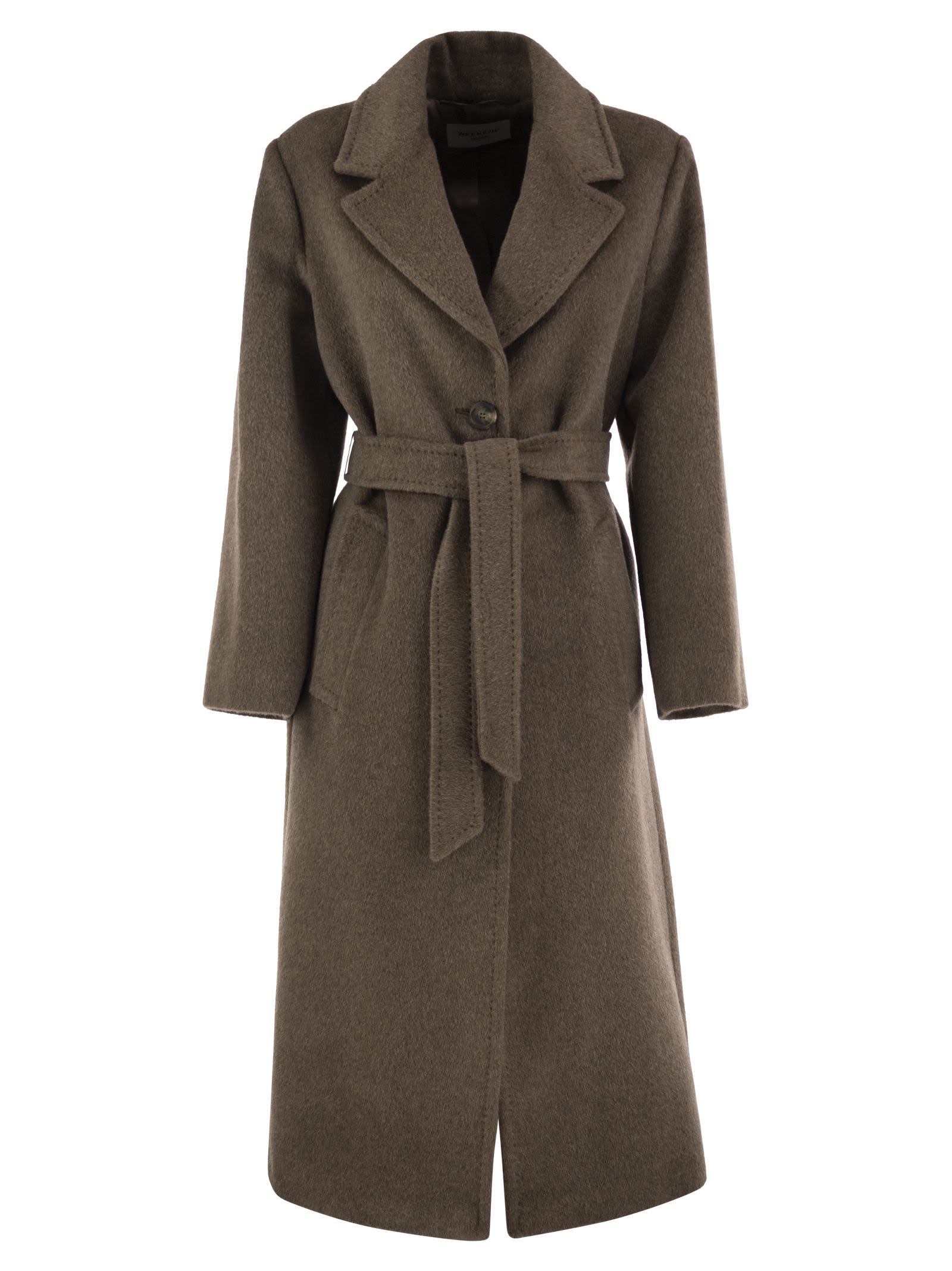 Weekend Max Mara Weekend Maxmara Wkdbronte - Long Wool Bl