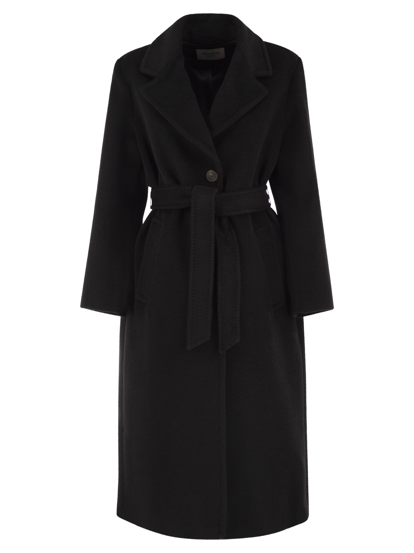 Weekend Max Mara Weekend Maxmara Wkdbronte - Long Wool Bl