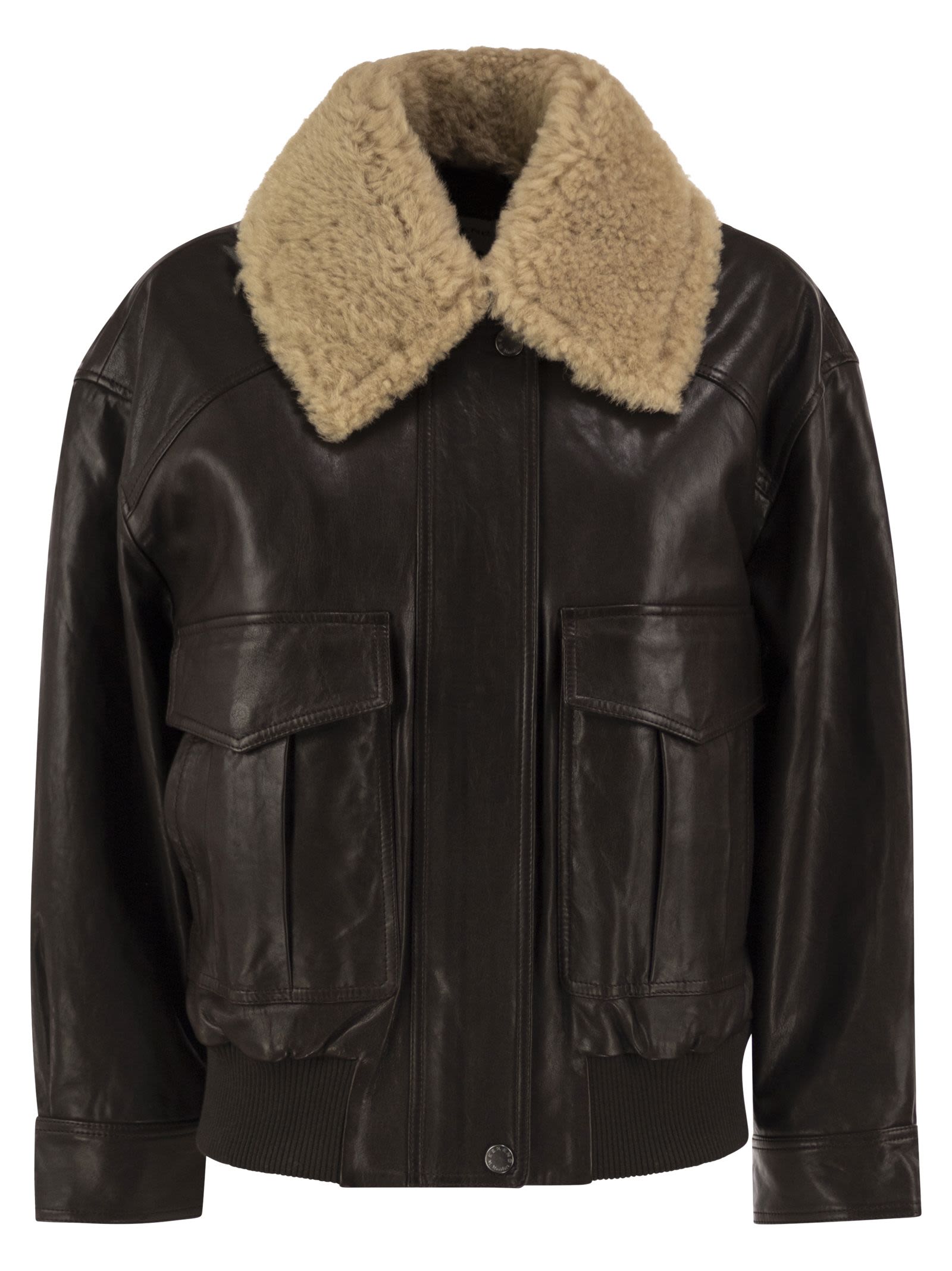 Weekend Max Mara Weekend Maxmara Wkdcalata - Leather Bomb