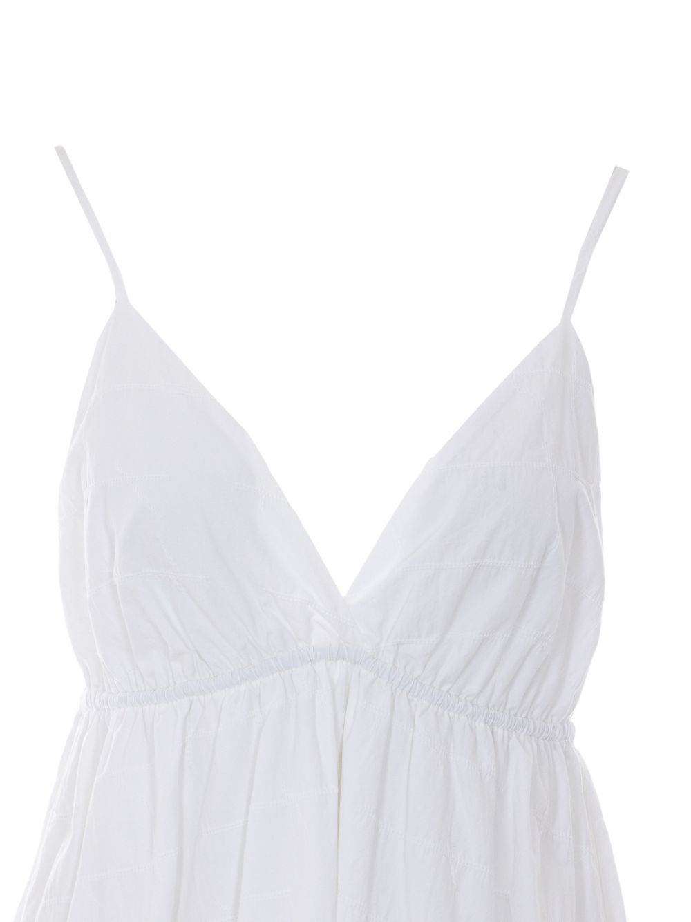 ELEH White Spaghetti Straps Dresses