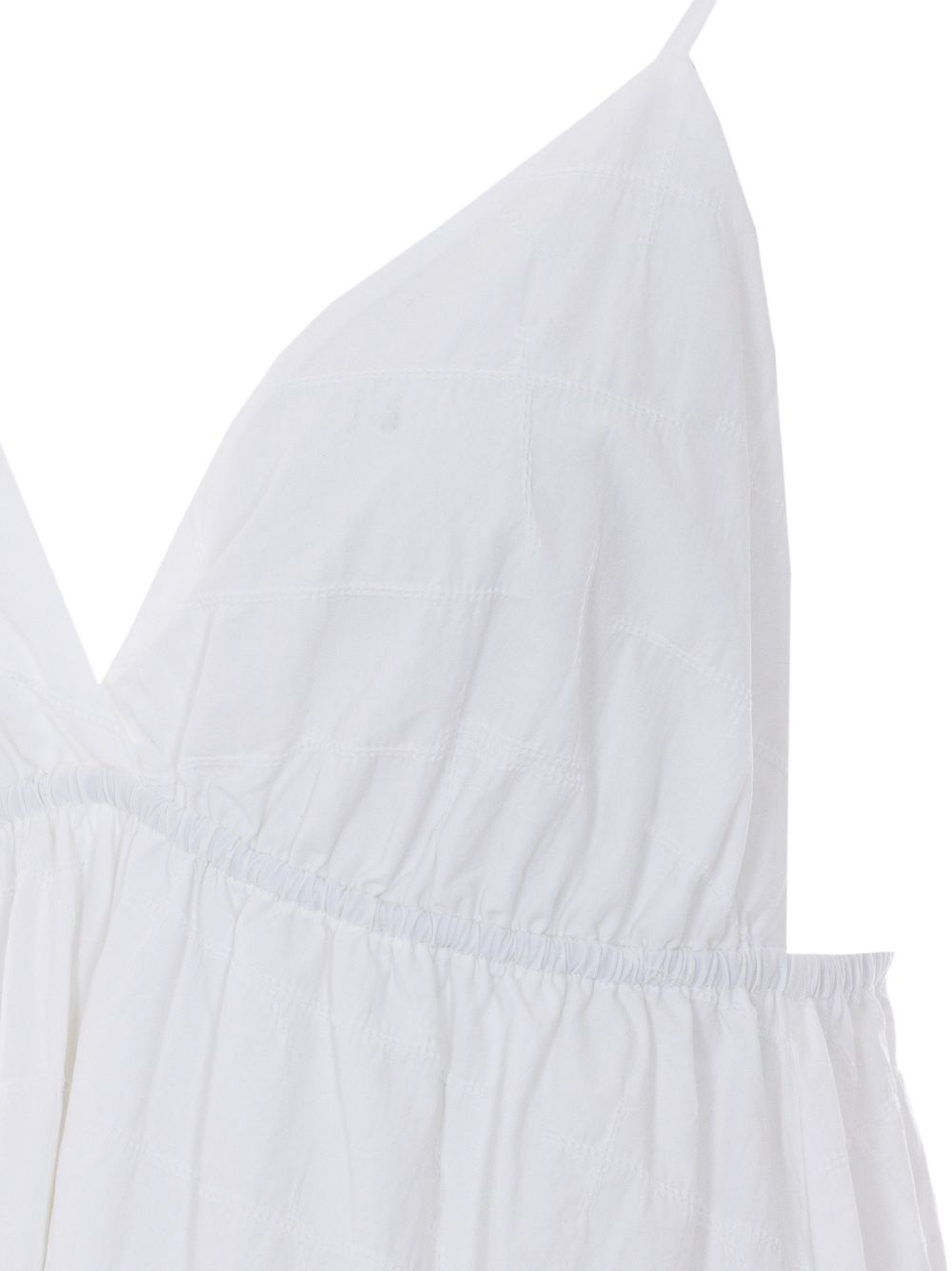 ELEH White Spaghetti Straps Dresses
