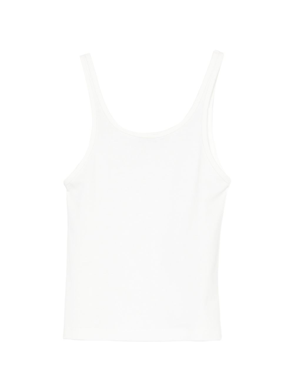 ELEH White Square Neck Top